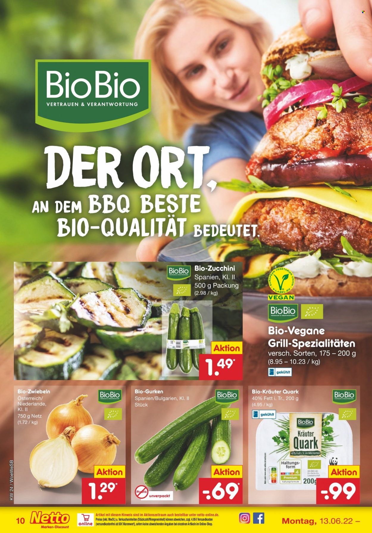 Netto Marken-Discount Prospekte  - 13.06.2022 - 18.06.2022. Seite 10