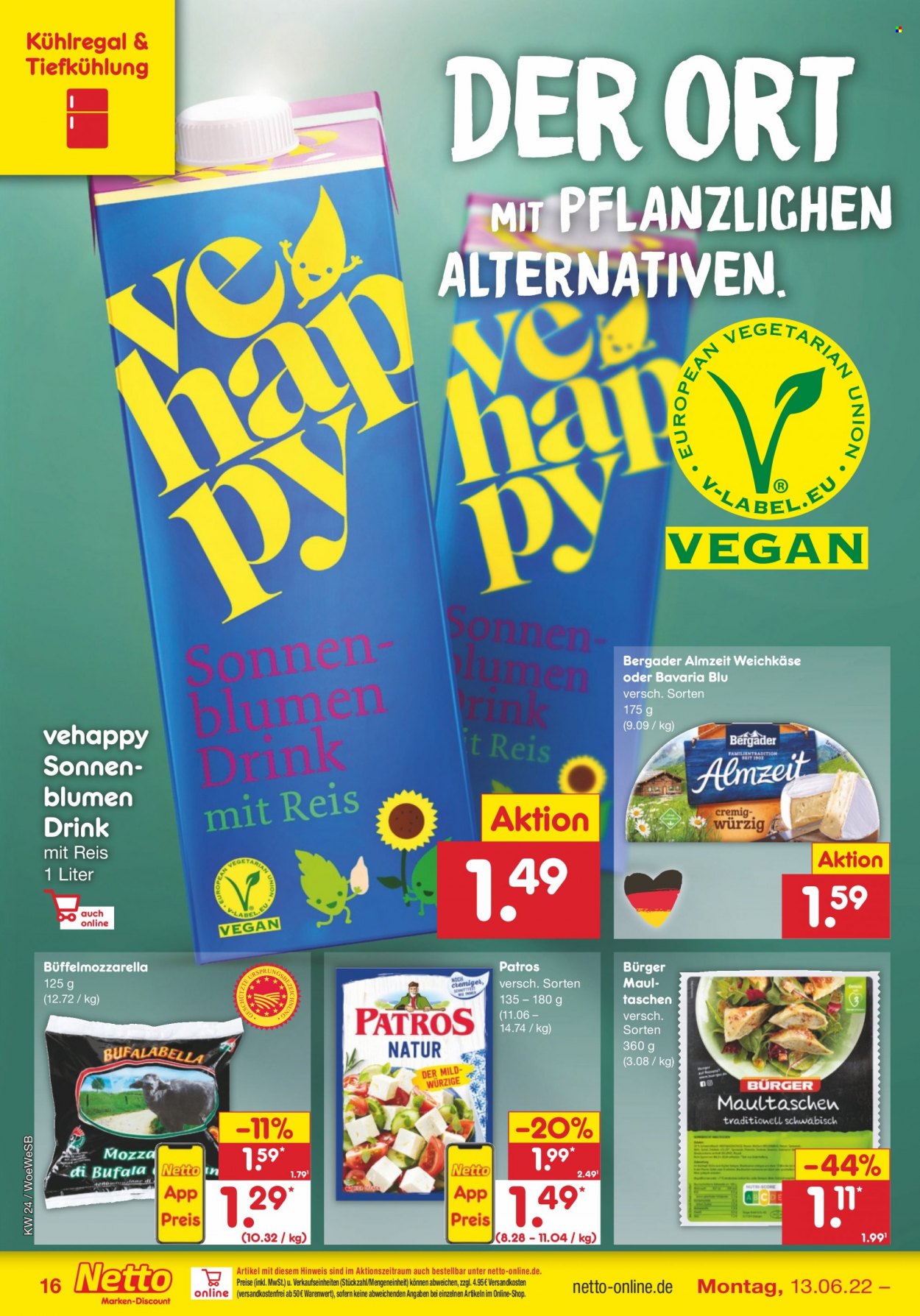 Netto Marken-Discount Prospekte  - 13.06.2022 - 18.06.2022. Seite 16