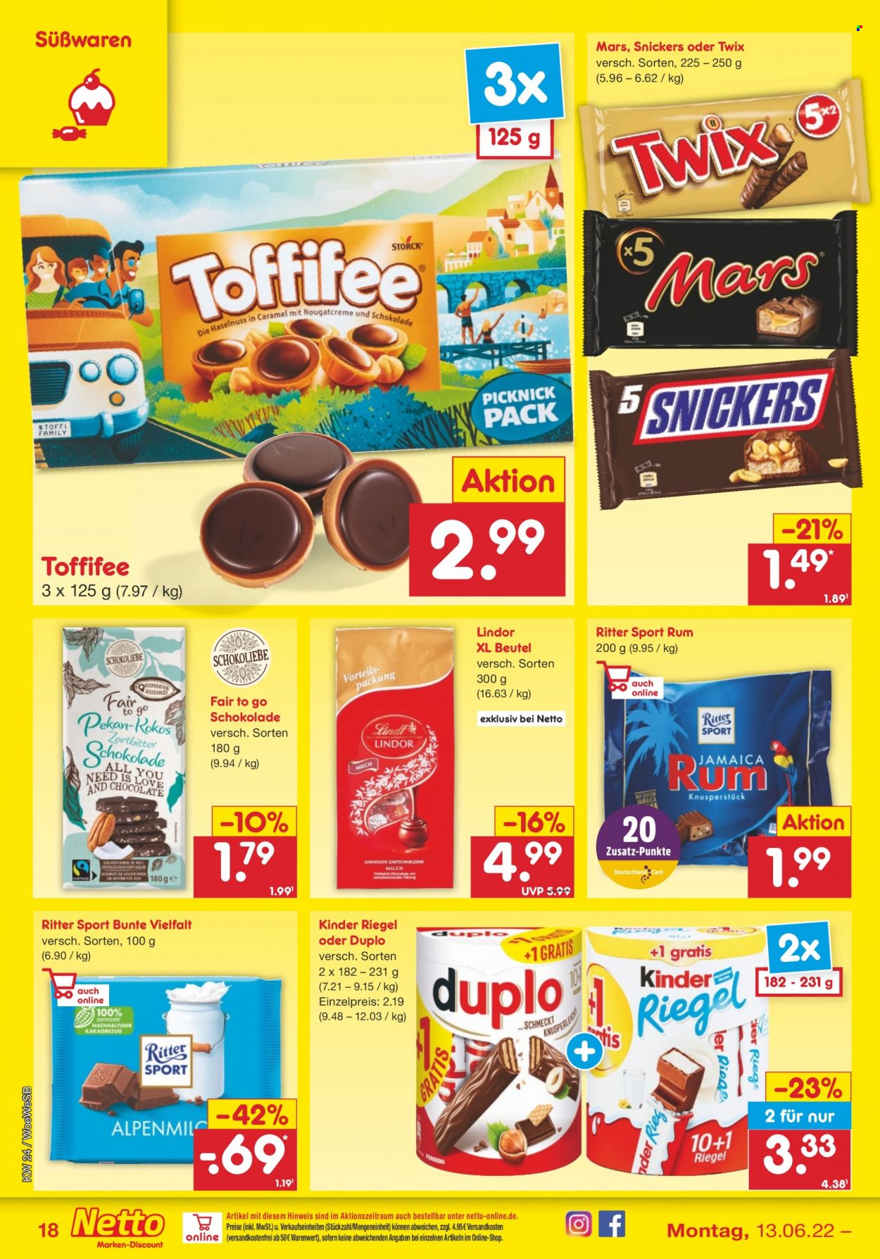 Netto Marken-Discount Prospekte  - 13.06.2022 - 18.06.2022. Seite 18