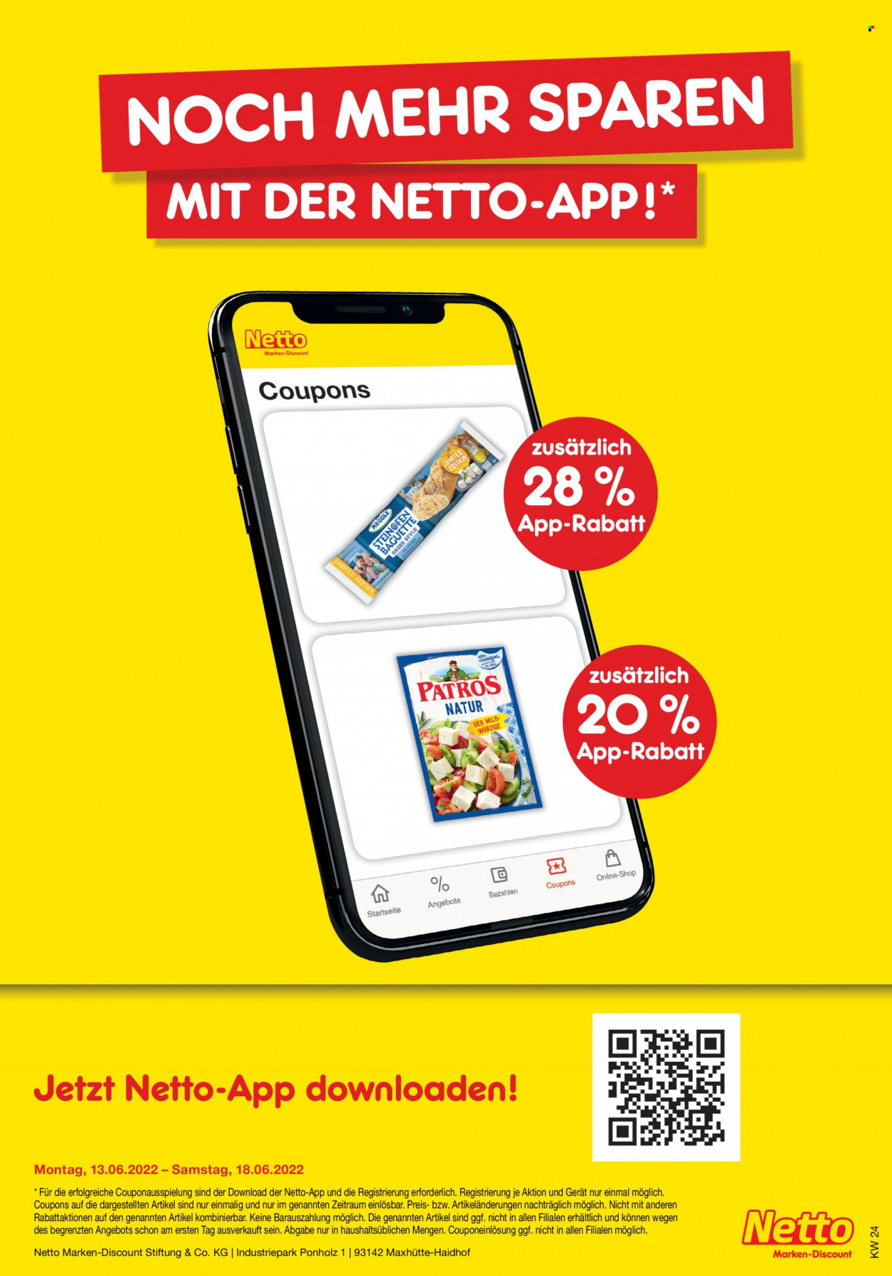 Netto Marken-Discount Prospekte  - 13.06.2022 - 18.06.2022. Seite 19