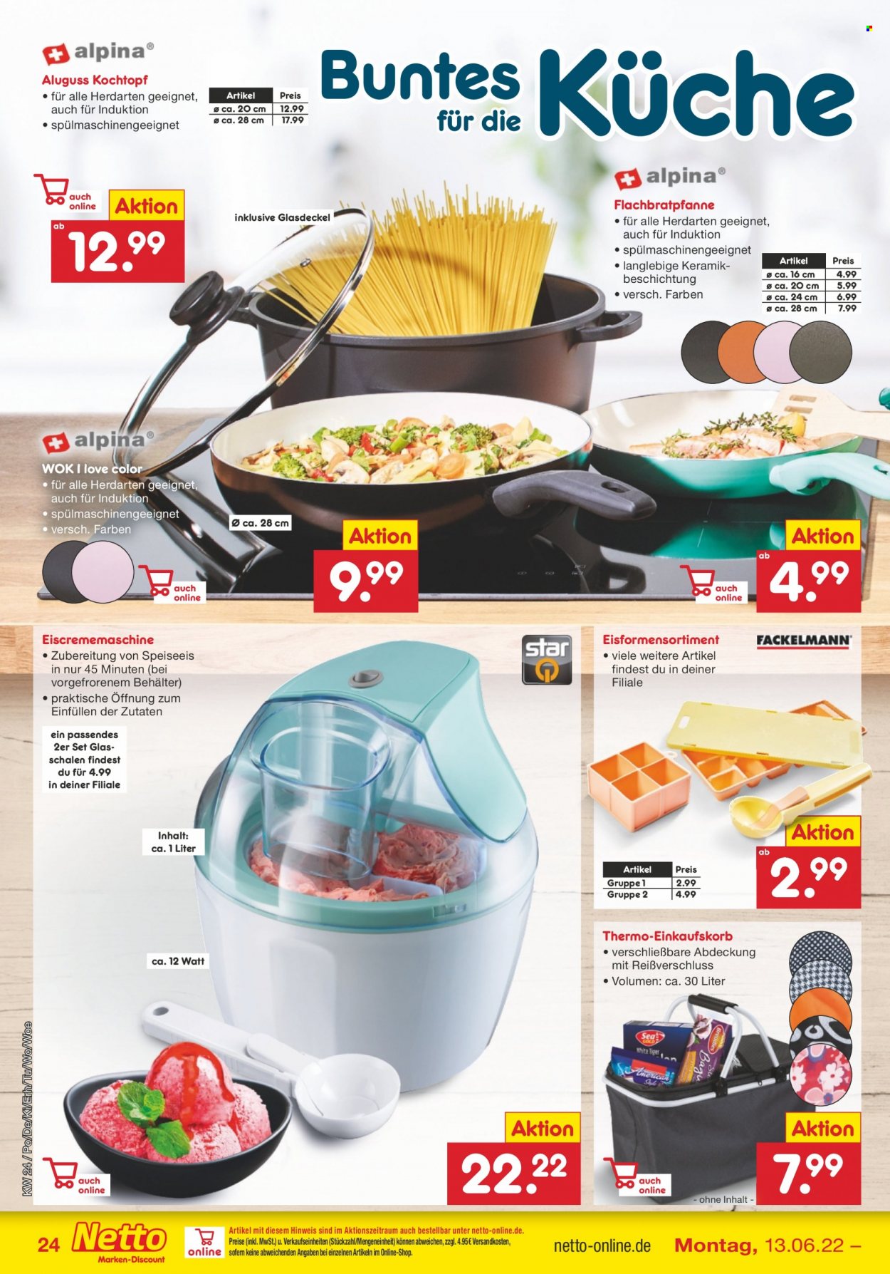 Netto Marken-Discount Prospekte  - 13.06.2022 - 18.06.2022. Seite 24