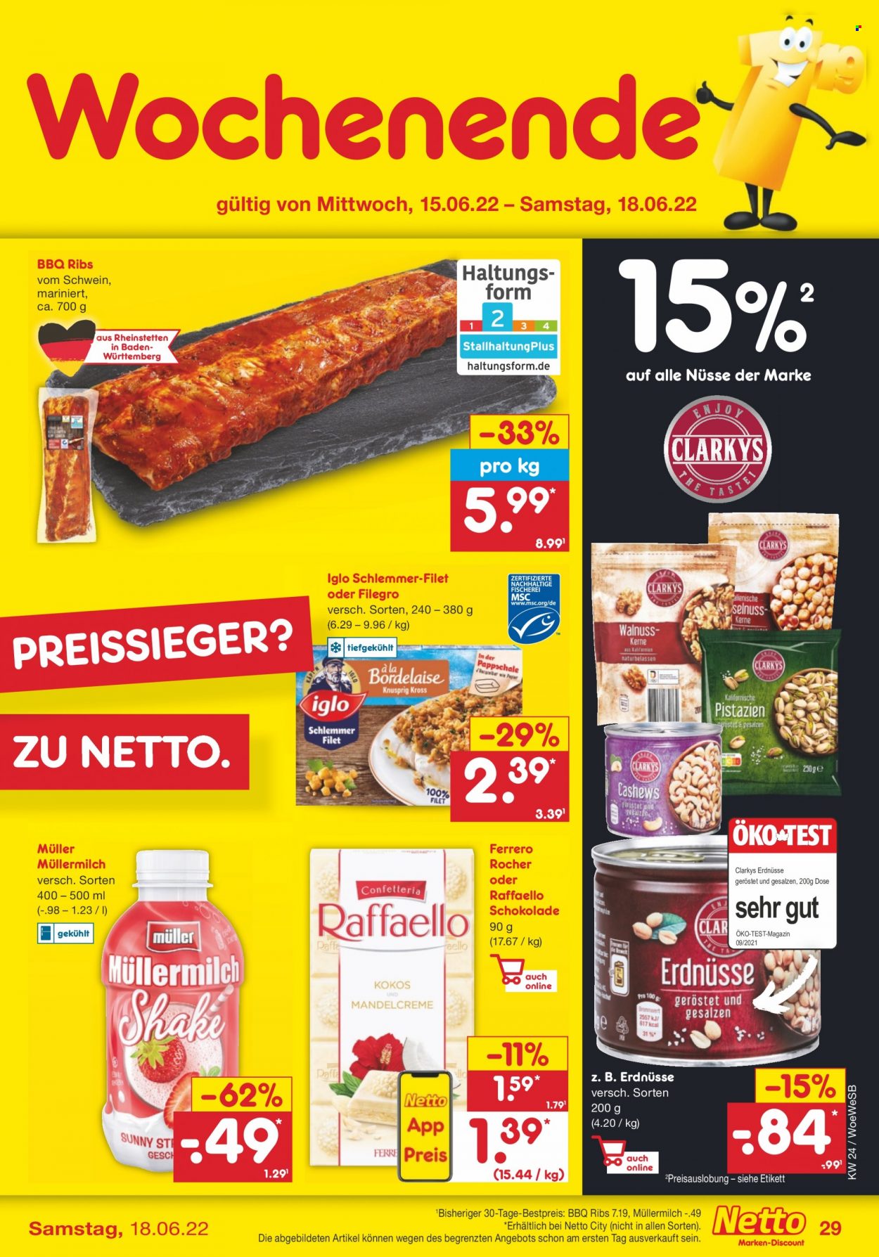 Netto Marken-Discount Prospekte  - 13.06.2022 - 18.06.2022. Seite 29