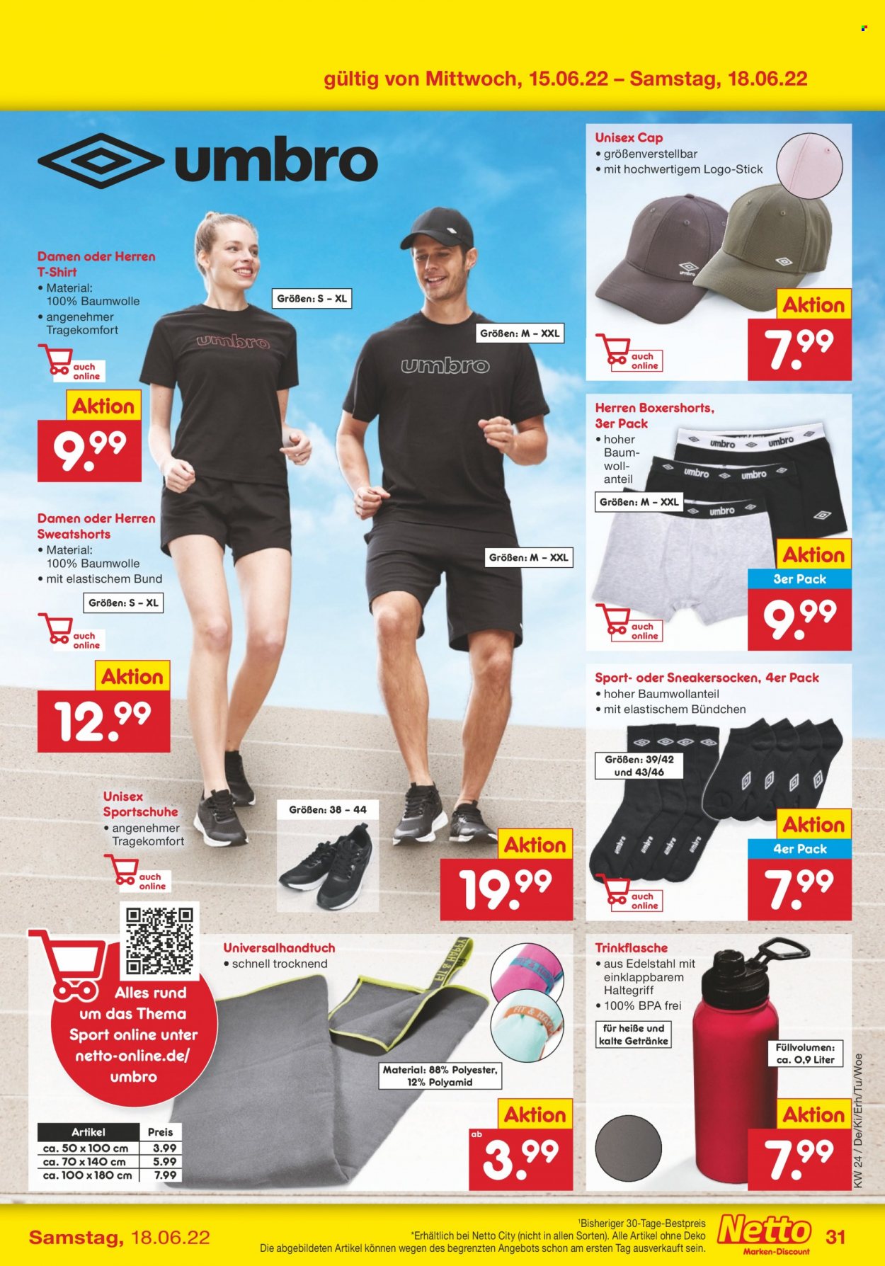 Netto Marken-Discount Prospekte  - 13.06.2022 - 18.06.2022. Seite 31