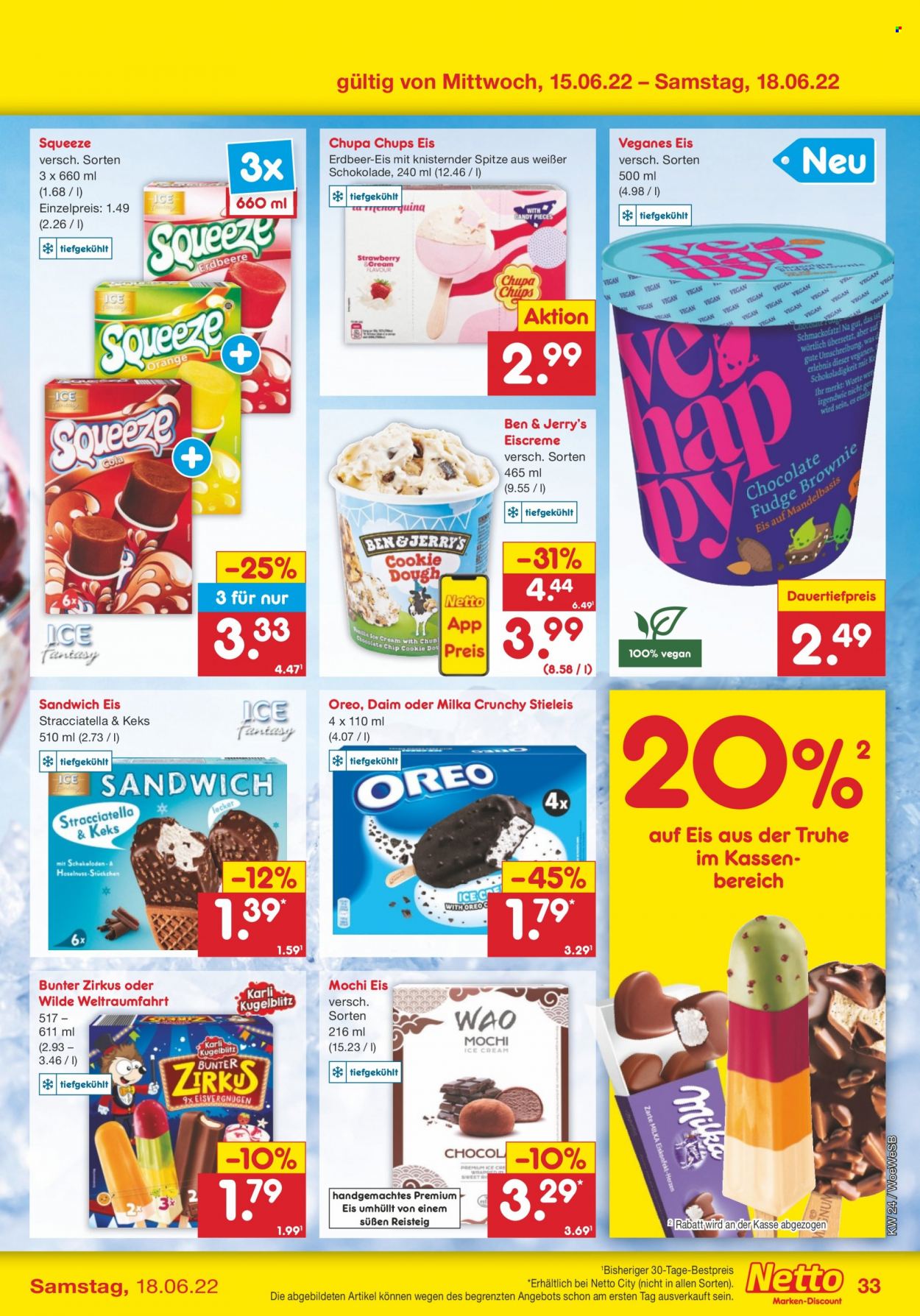 Netto Marken-Discount Prospekte  - 13.06.2022 - 18.06.2022. Seite 33