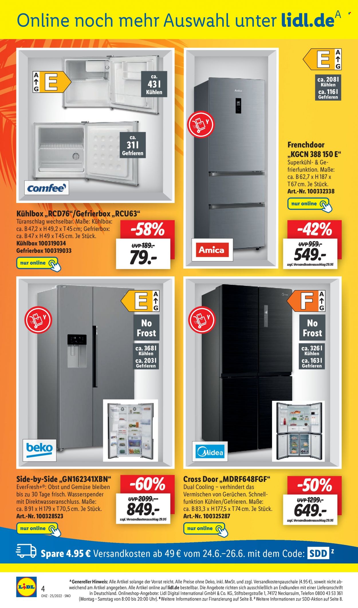 Lidl Prospekte  - 20.06.2022 - 26.06.2022. Seite 4
