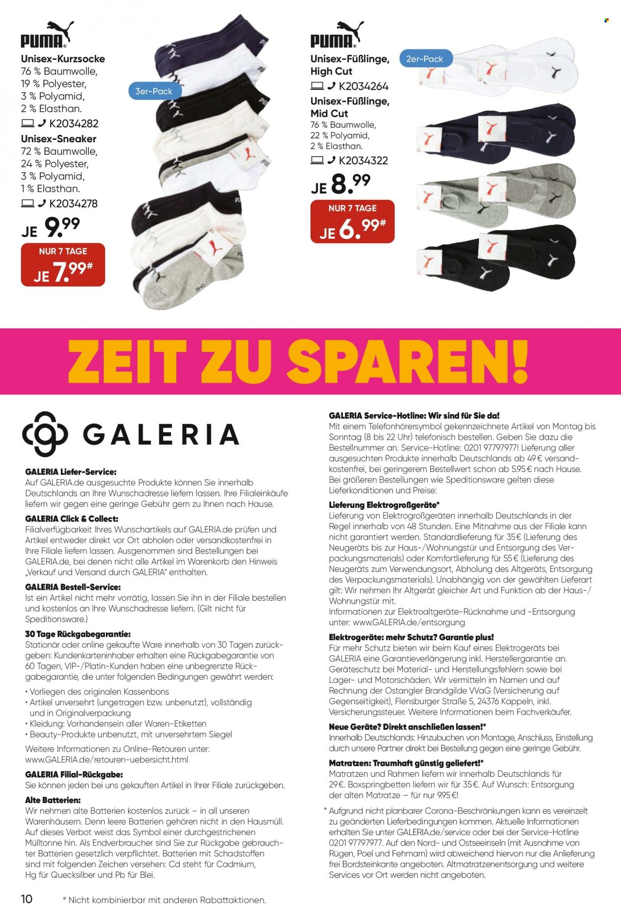 GALERIA Karstadt Kaufhof Prospekte  - 13.06.2022 - 19.06.2022. Seite 10
