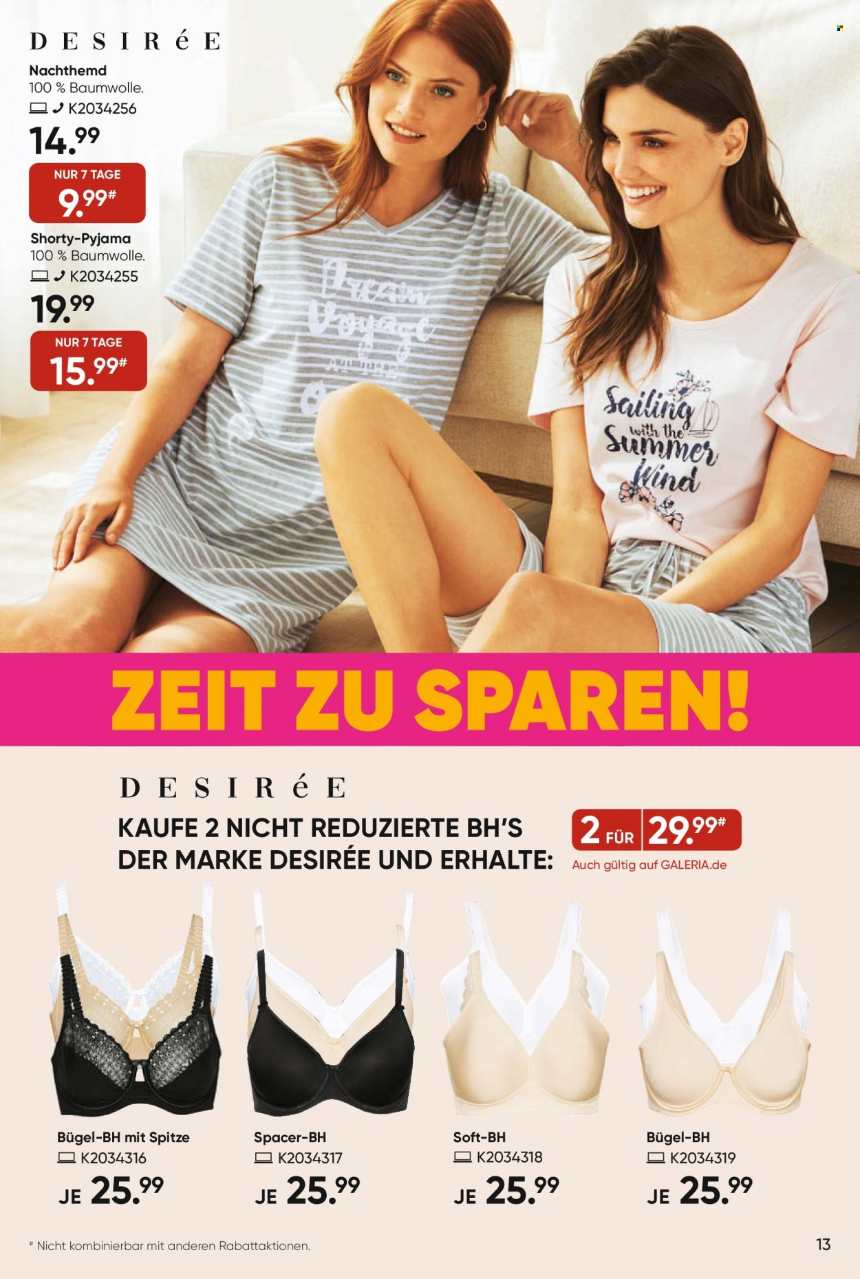 GALERIA Karstadt Kaufhof Prospekte  - 13.06.2022 - 19.06.2022. Seite 13