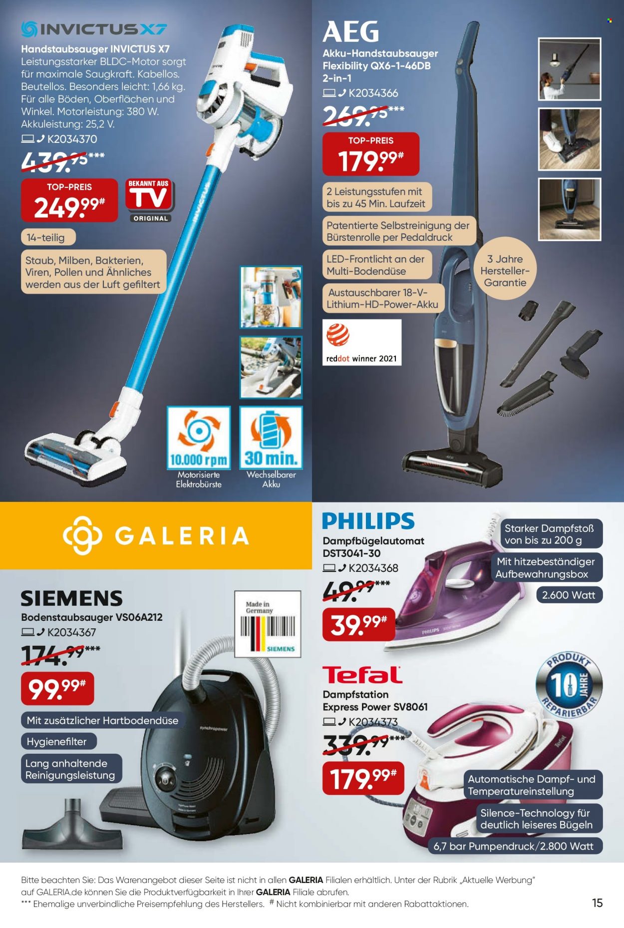 GALERIA Karstadt Kaufhof Prospekte  - 13.06.2022 - 19.06.2022. Seite 15