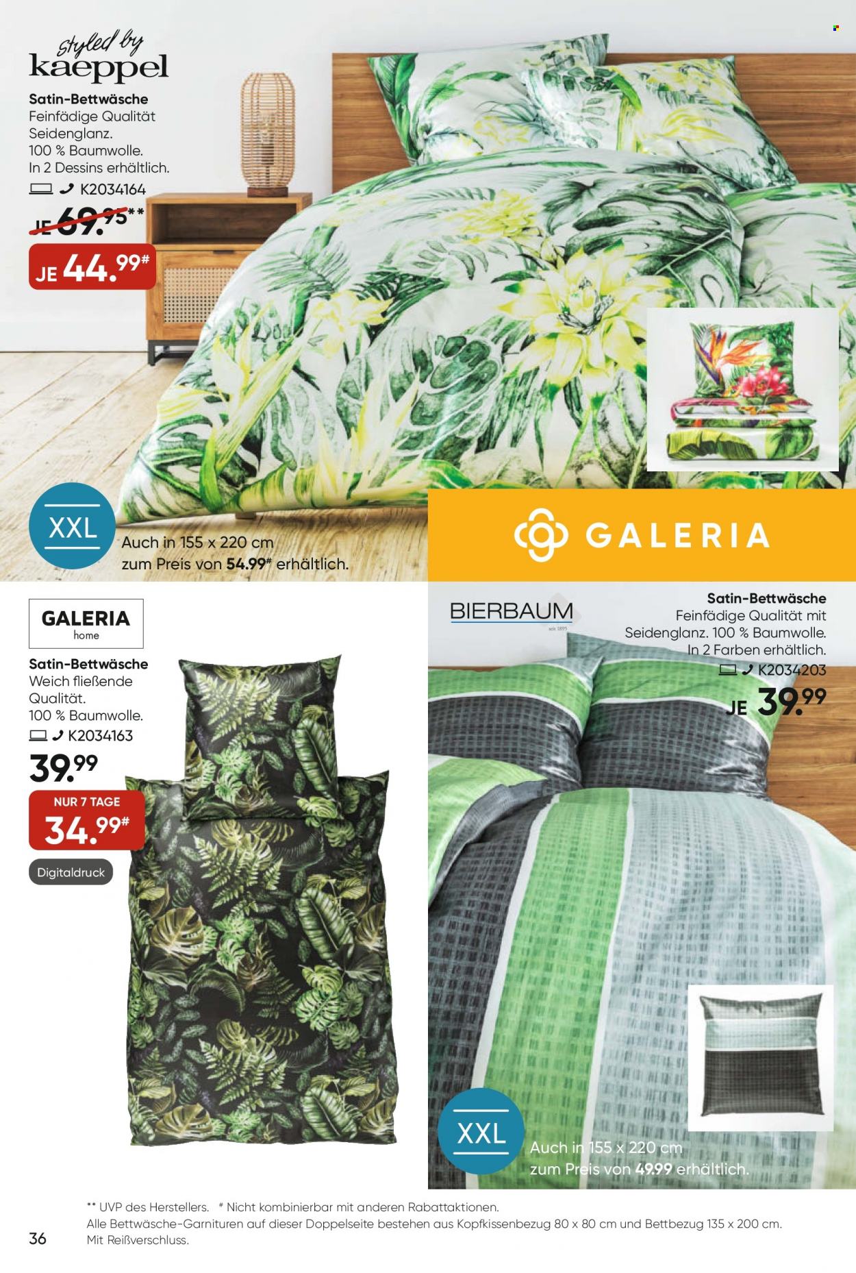GALERIA Karstadt Kaufhof Prospekte  - 13.06.2022 - 19.06.2022. Seite 36
