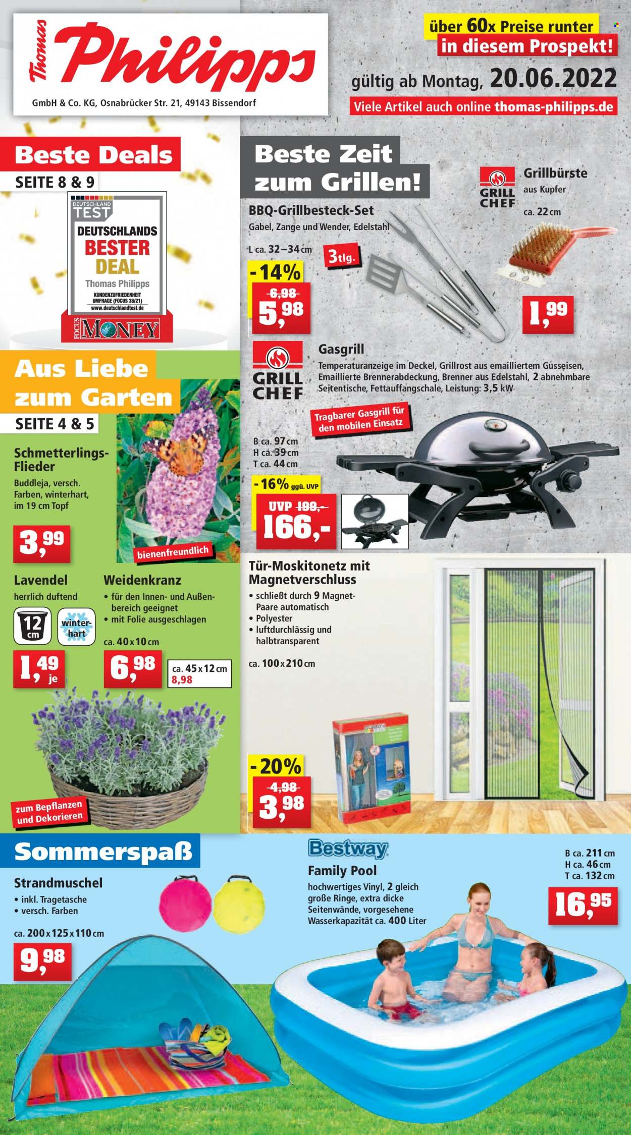 Thomas Philipps Prospekte  - 20.06.2022 - 25.06.2022. Seite 1