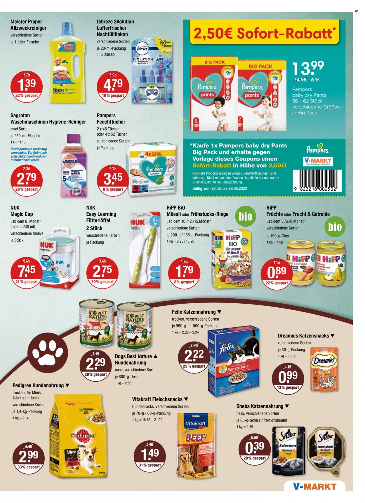 V-Markt Prospekte  - 23.06.2022 - 29.06.2022. Seite 11