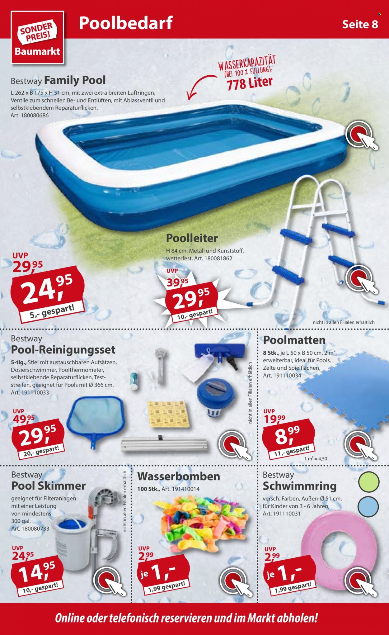 Sonderpreis-Baumarkt Prospekte  - 25.06.2022 - 1.07.2022. Seite 8