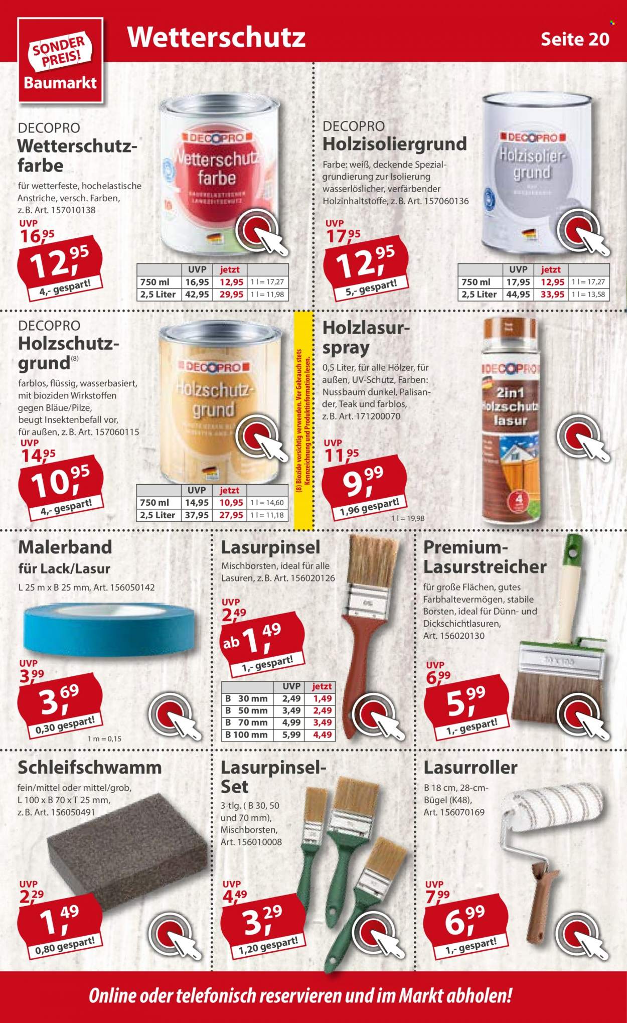 Sonderpreis-Baumarkt Prospekte  - 25.06.2022 - 1.07.2022. Seite 20