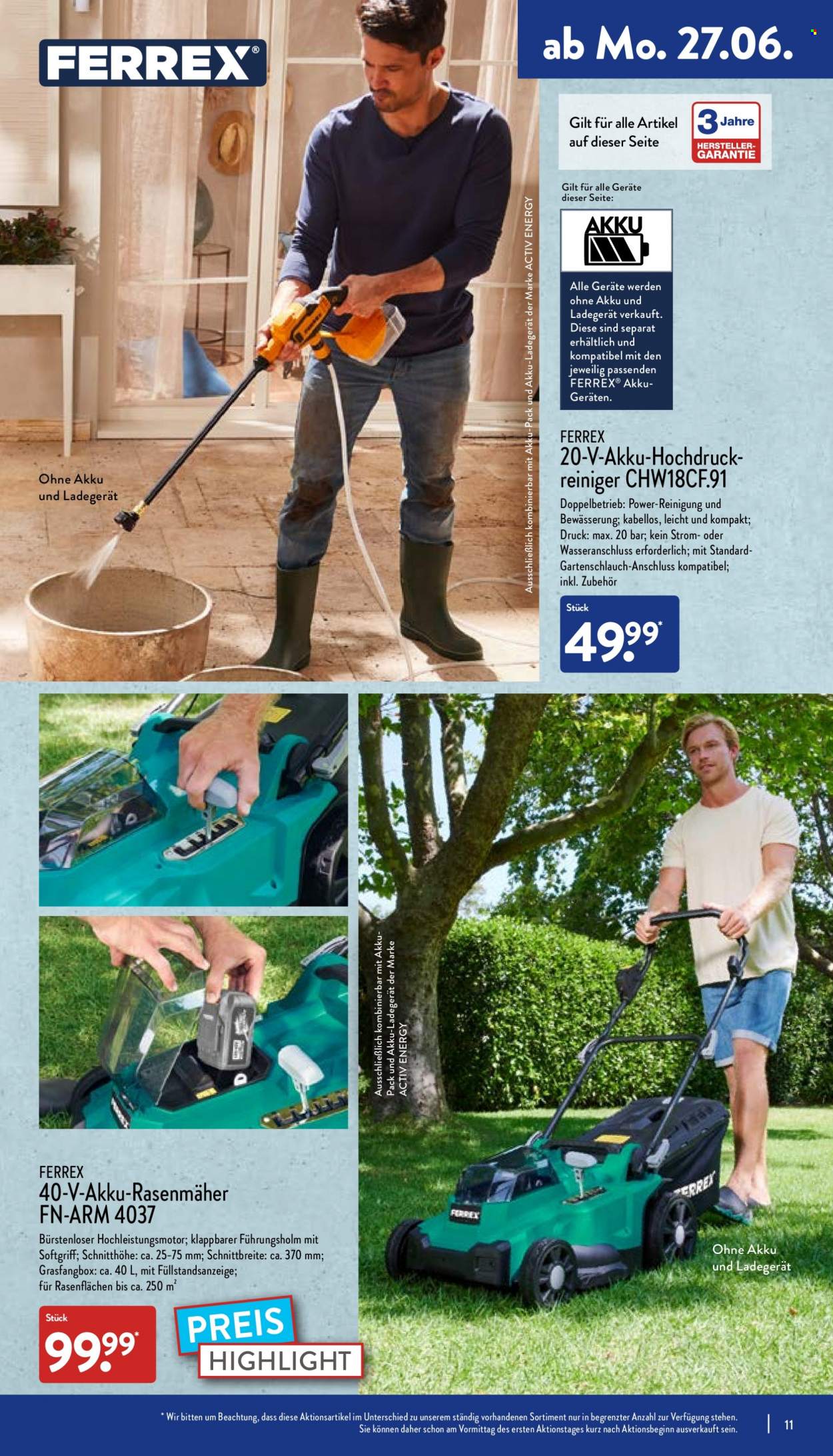 ALDI Nord Prospekte  - 27.06.2022 - 2.07.2022. Seite 11