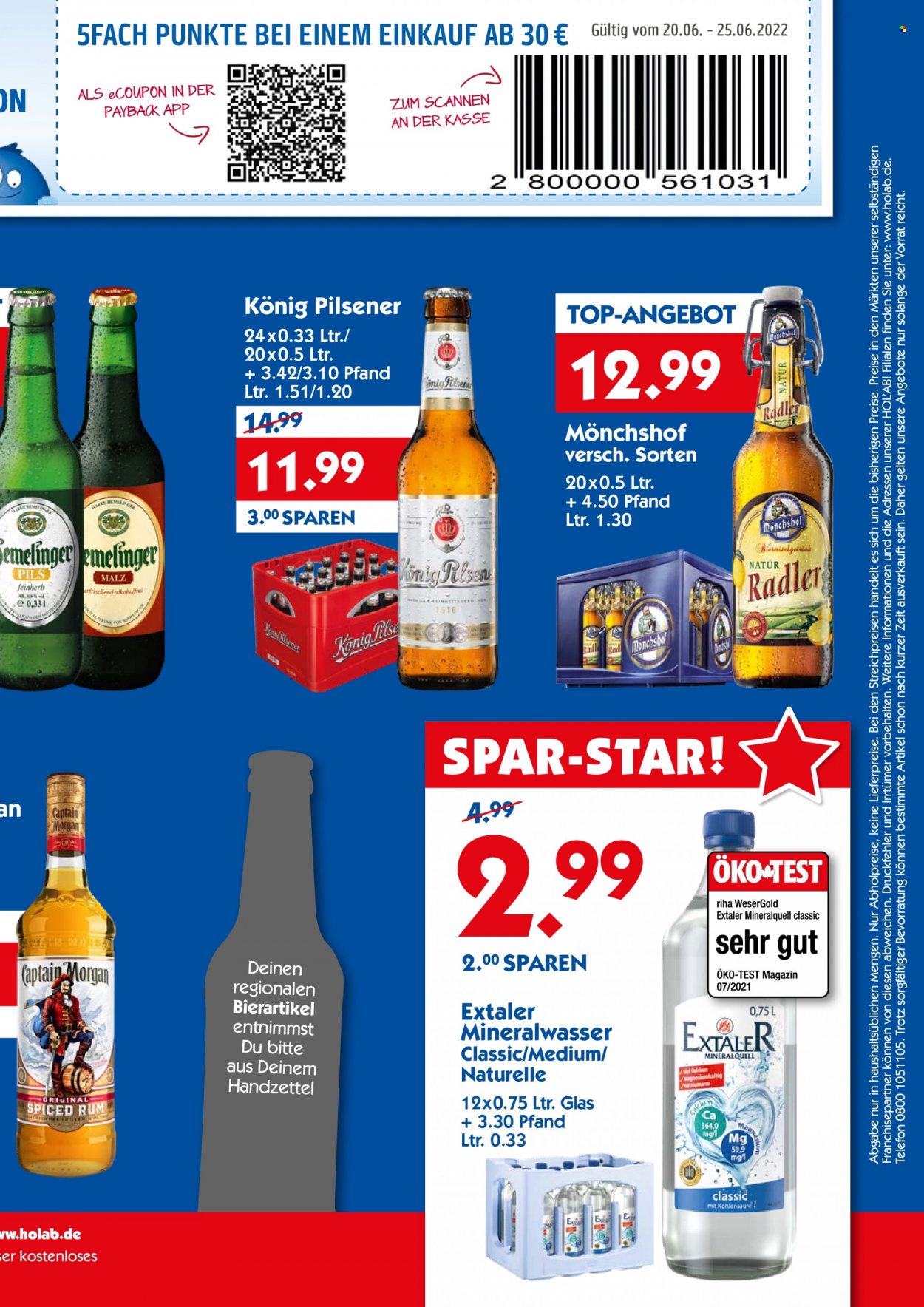Hol'ab! Getränkemarkt Prospekte  - 20.06.2022 - 25.06.2022. Seite 2