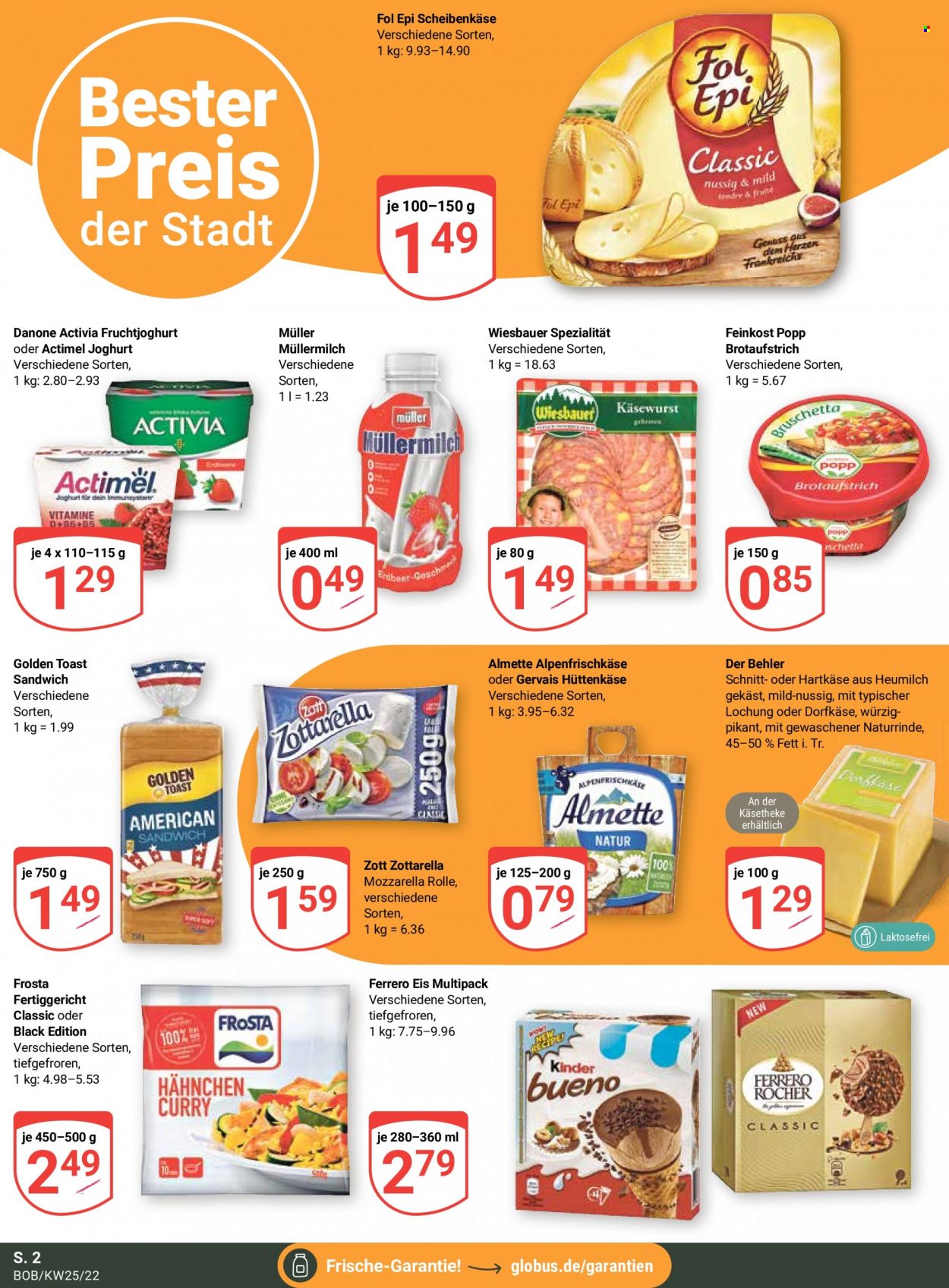 Globus Prospekte  - 20.06.2022 - 25.06.2022. Seite 2