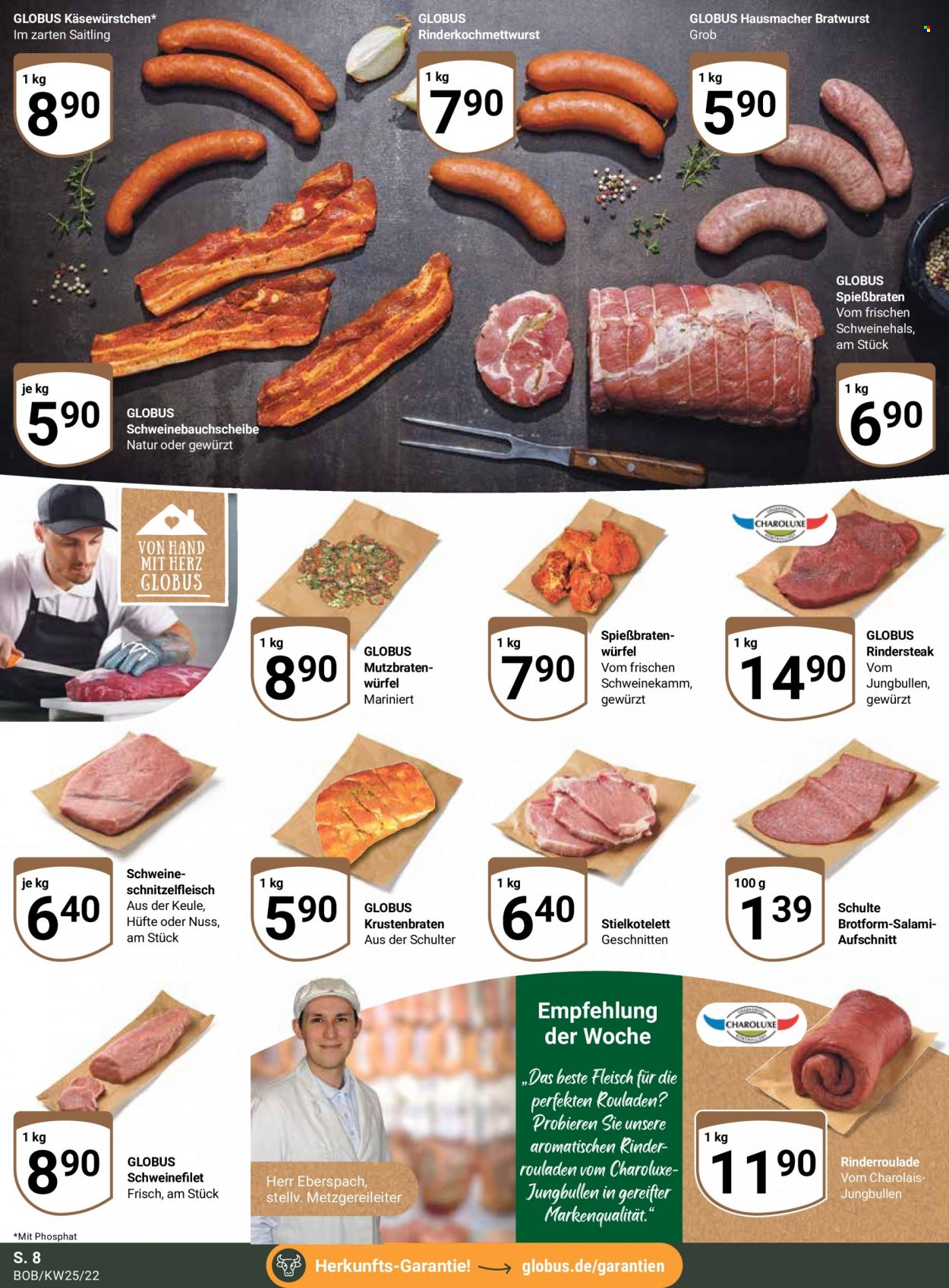 Globus Prospekte  - 20.06.2022 - 25.06.2022. Seite 8