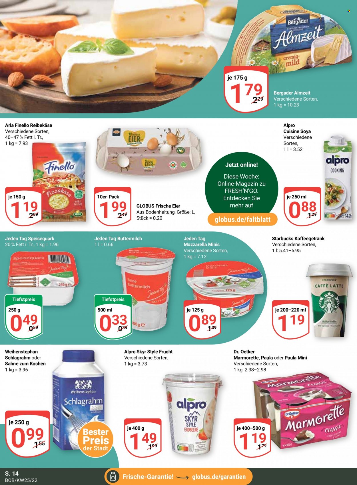 Globus Prospekte  - 20.06.2022 - 25.06.2022. Seite 14