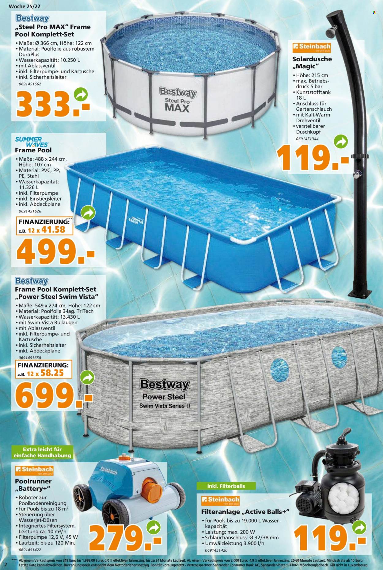 Globus Baumarkt Prospekte  - 20.06.2022 - 25.06.2022. Seite 2