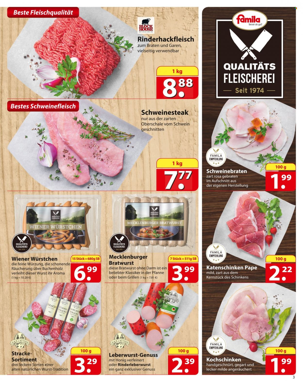 famila Prospekte  - 20.06.2022 - 25.06.2022. Seite 3