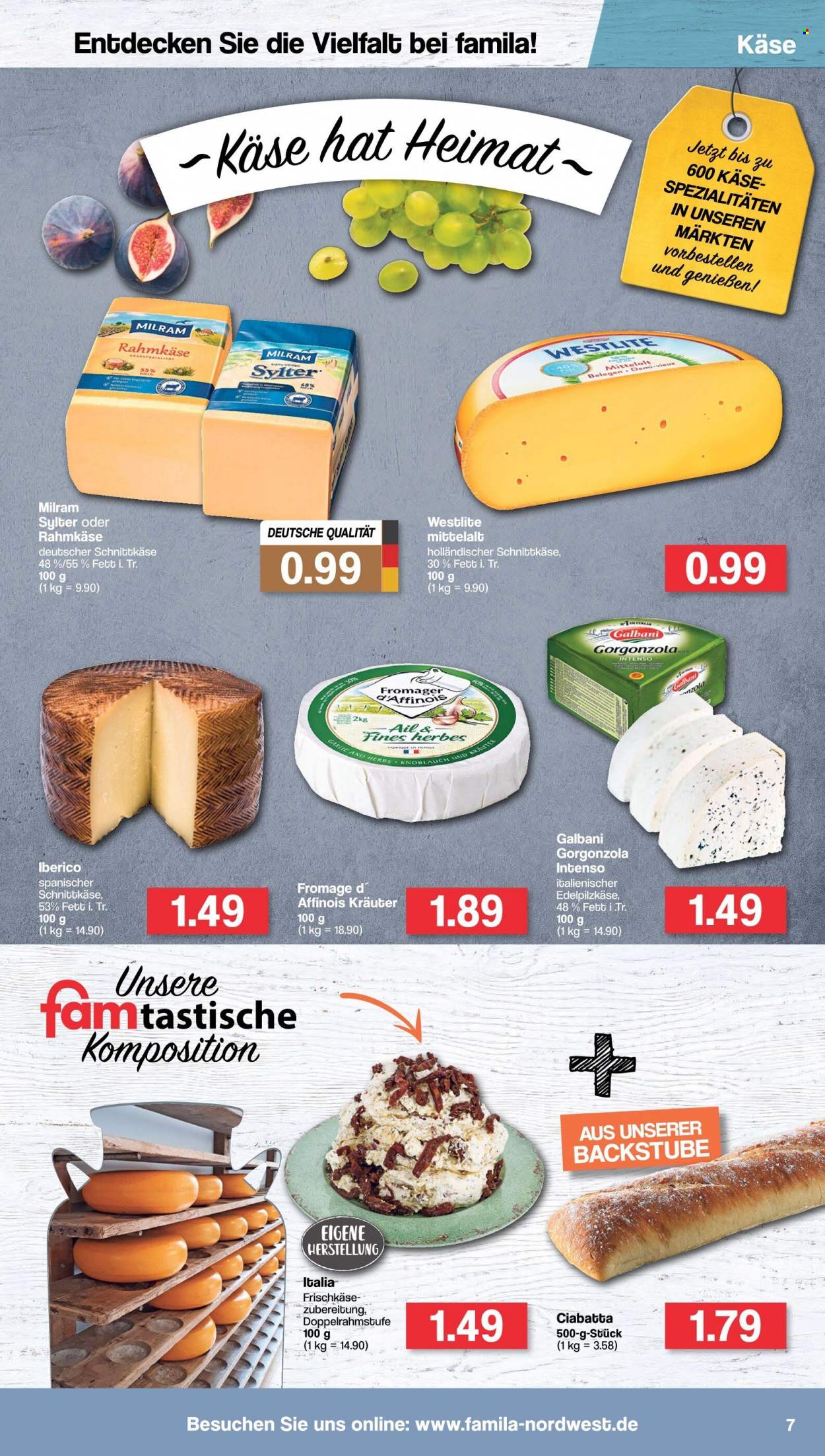 famila Prospekte  - 20.06.2022 - 25.06.2022. Seite 7
