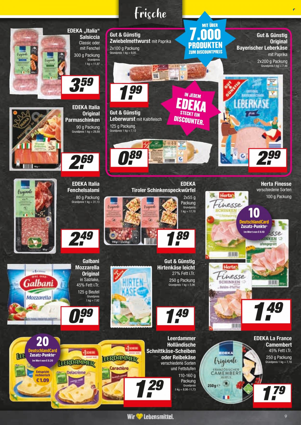Edeka Prospekte  - 20.06.2022 - 25.06.2022. Seite 9