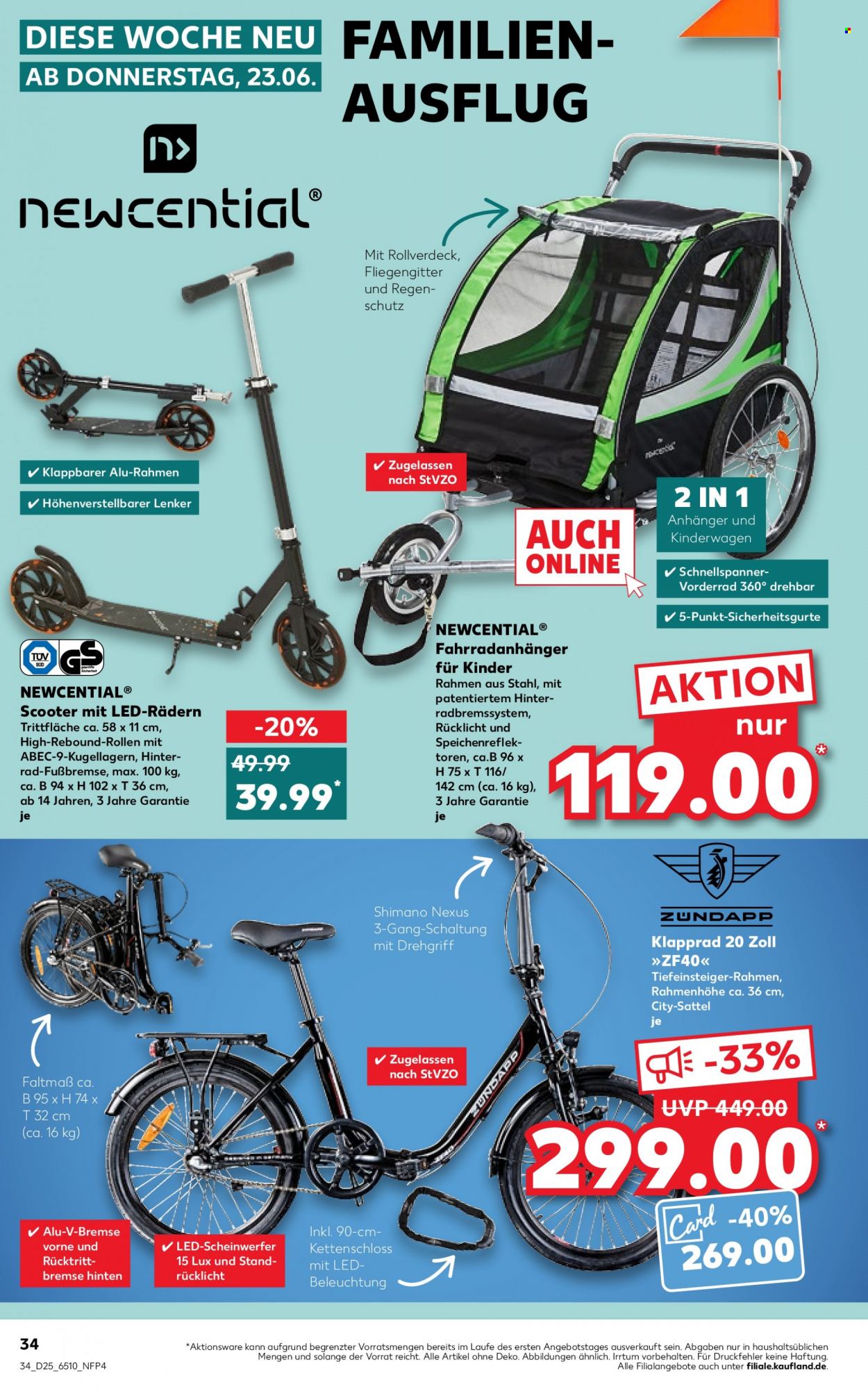 Kaufland Prospekte  - 23.06.2022 - 29.06.2022. Seite 34