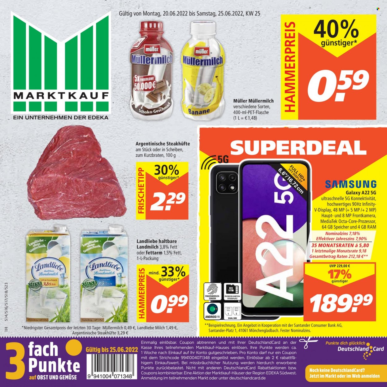Marktkauf Prospekte  - 20.06.2022 - 25.06.2022. Seite 1