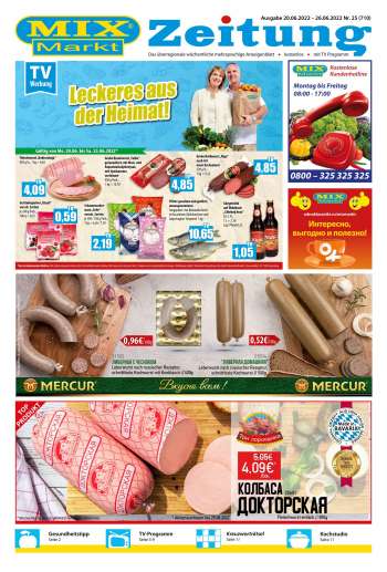 Prospekte Mix Markt - 20.06.2022 - 26.06.2022.