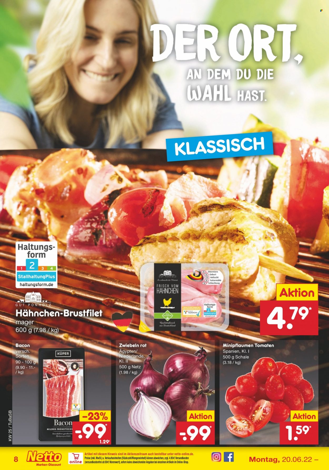 Netto Marken-Discount Prospekte  - 20.06.2022 - 25.06.2022. Seite 8