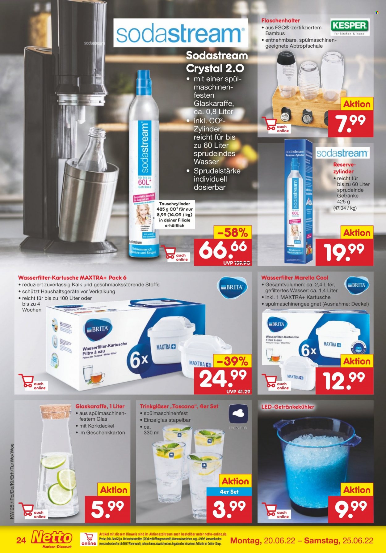 Netto Marken-Discount Prospekte  - 20.06.2022 - 25.06.2022. Seite 24