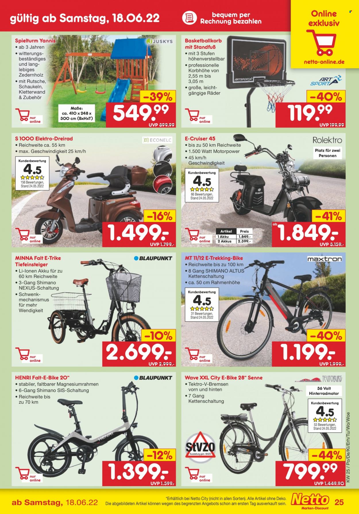 Netto Marken-Discount Prospekte  - 20.06.2022 - 25.06.2022. Seite 25