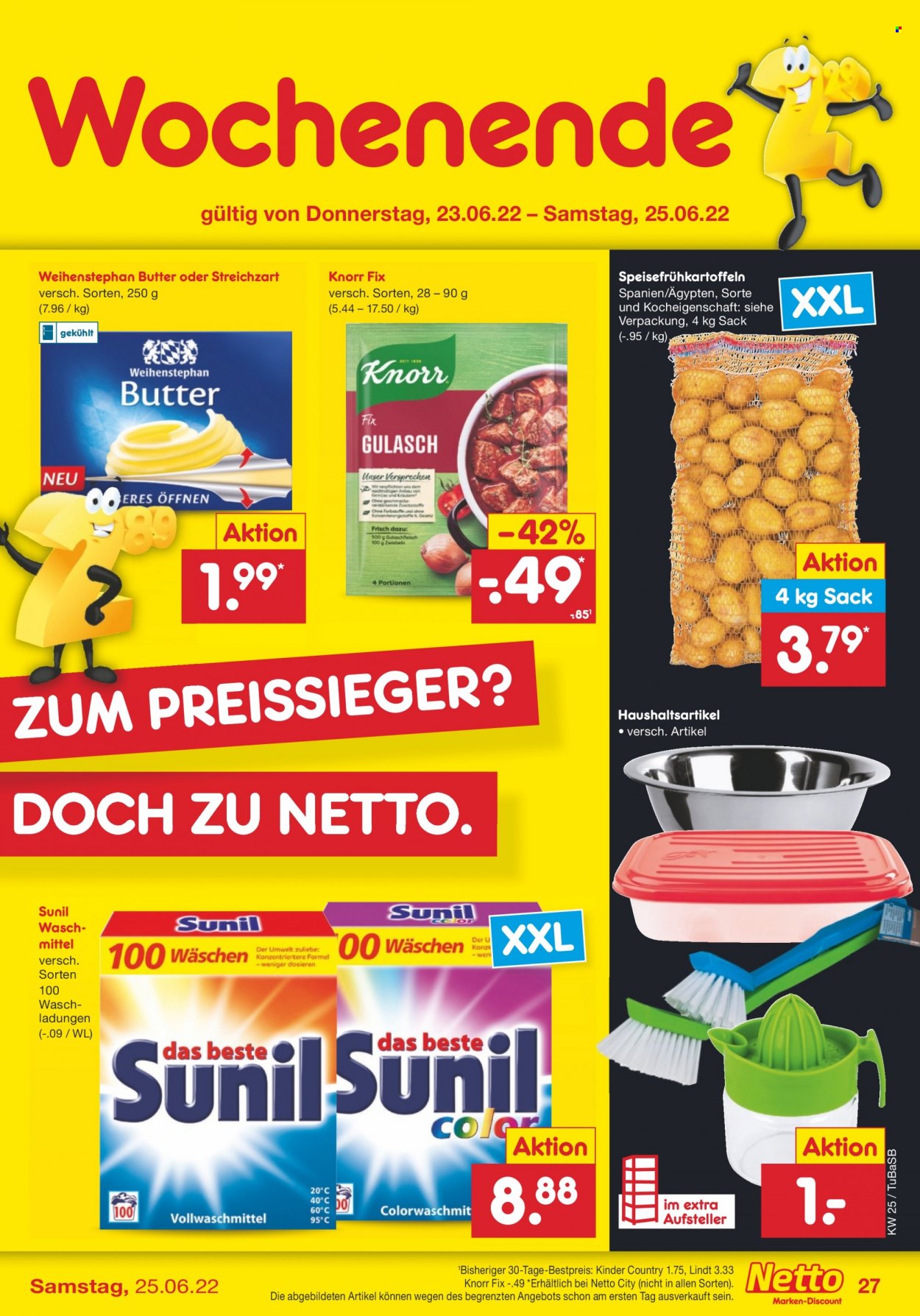 Netto Marken-Discount Prospekte  - 20.06.2022 - 25.06.2022. Seite 27