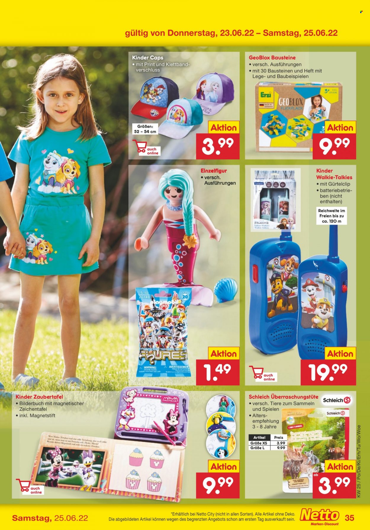 Netto Marken-Discount Prospekte  - 20.06.2022 - 25.06.2022. Seite 35