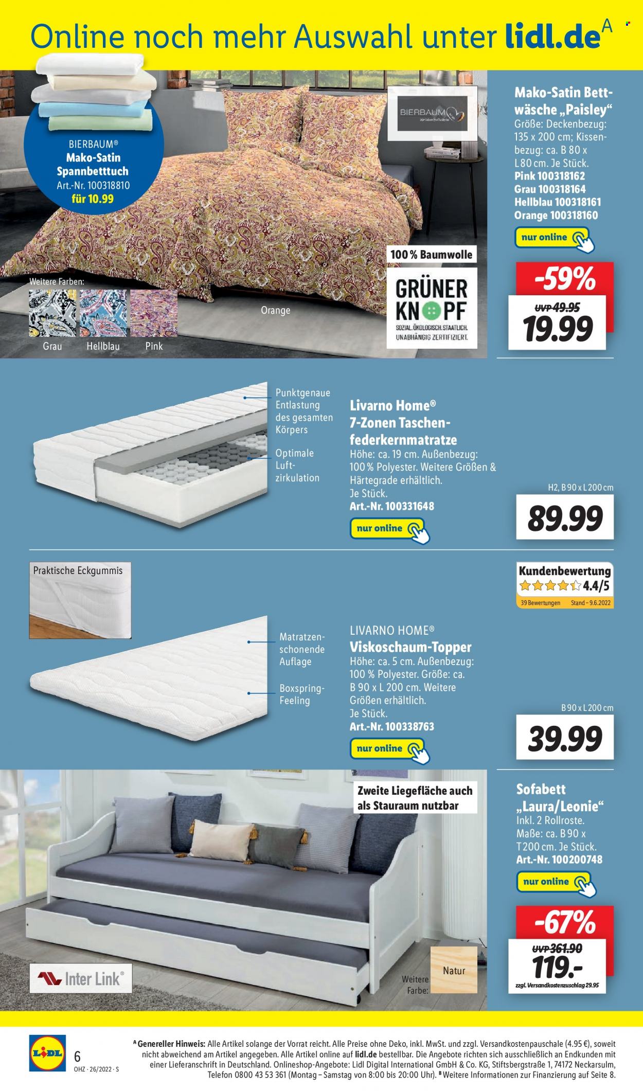 Lidl Prospekte  - 27.06.2022 - 3.07.2022. Seite 10