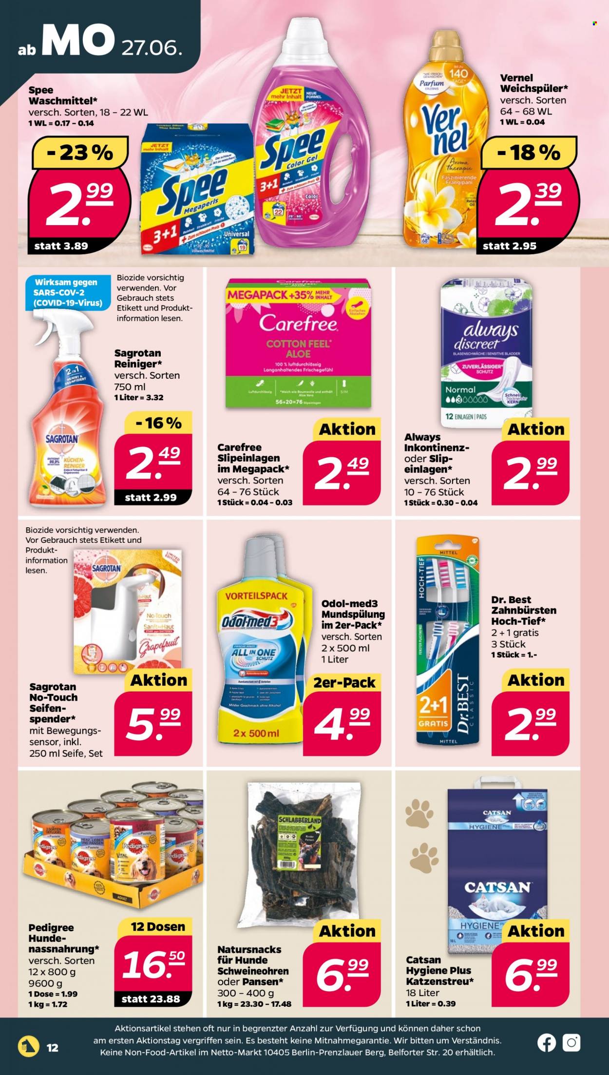 Netto Prospekte  - 27.06.2022 - 2.07.2022. Seite 12
