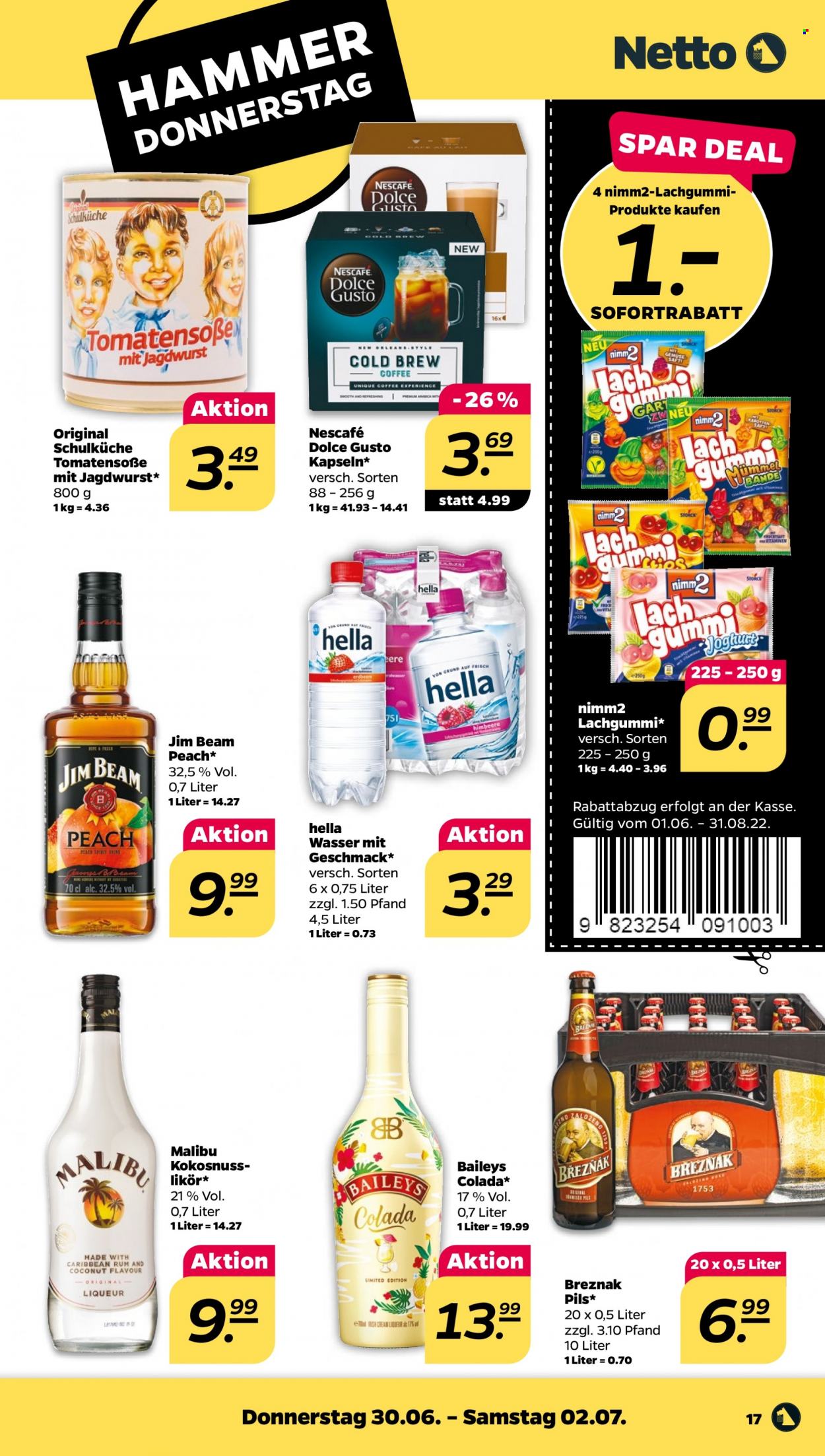 Netto Prospekte  - 27.06.2022 - 2.07.2022. Seite 17
