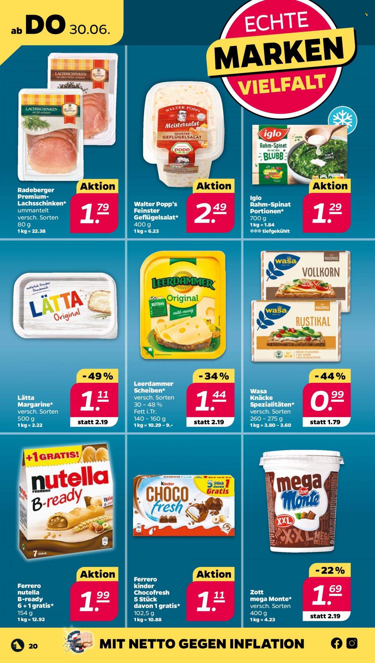 Netto Prospekte  - 27.06.2022 - 2.07.2022. Seite 20
