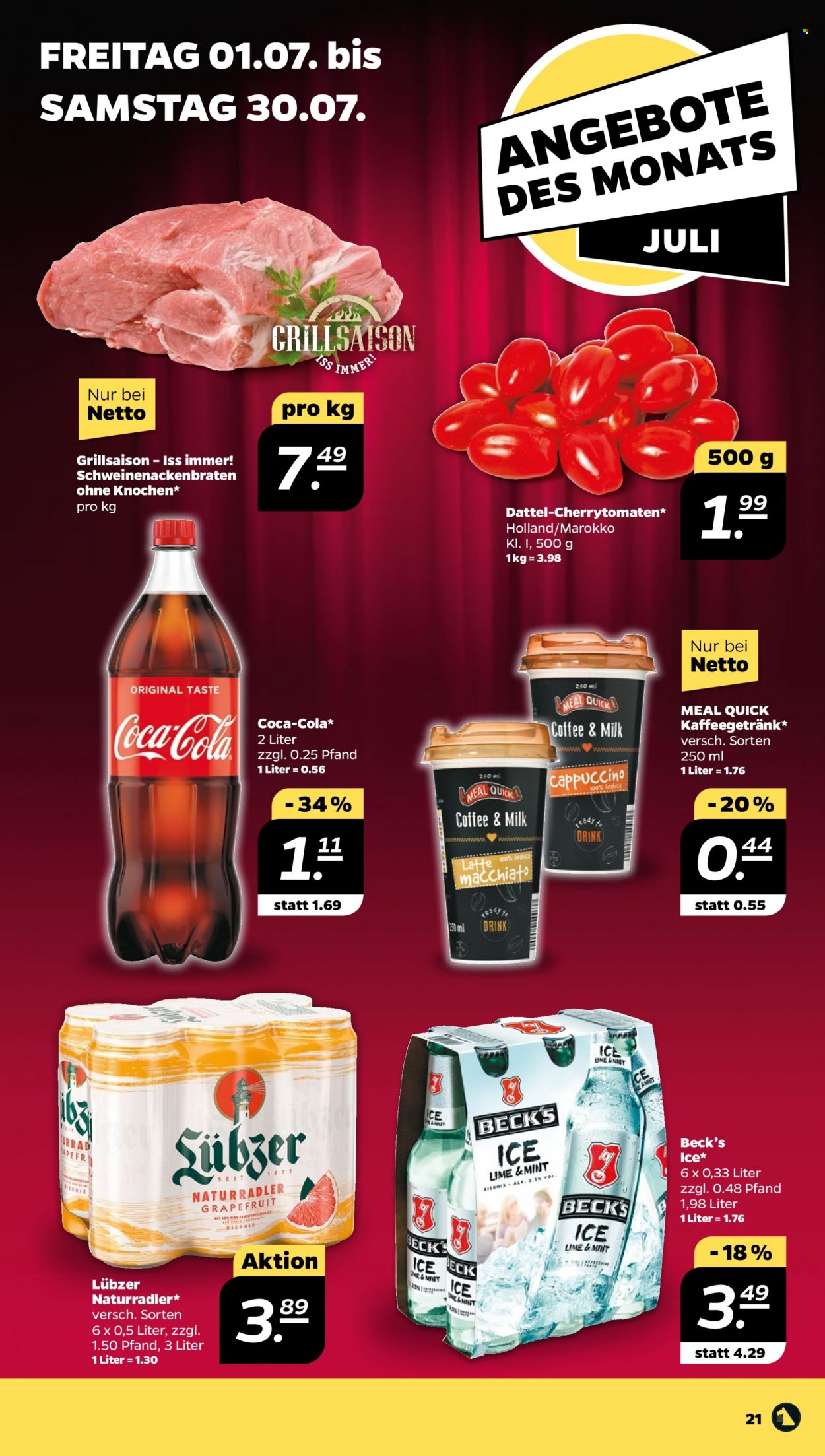 Netto Prospekte  - 27.06.2022 - 2.07.2022. Seite 21