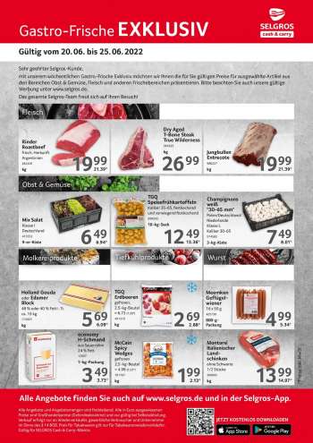 Prospekte Selgros - 20.06.2022 - 25.06.2022.