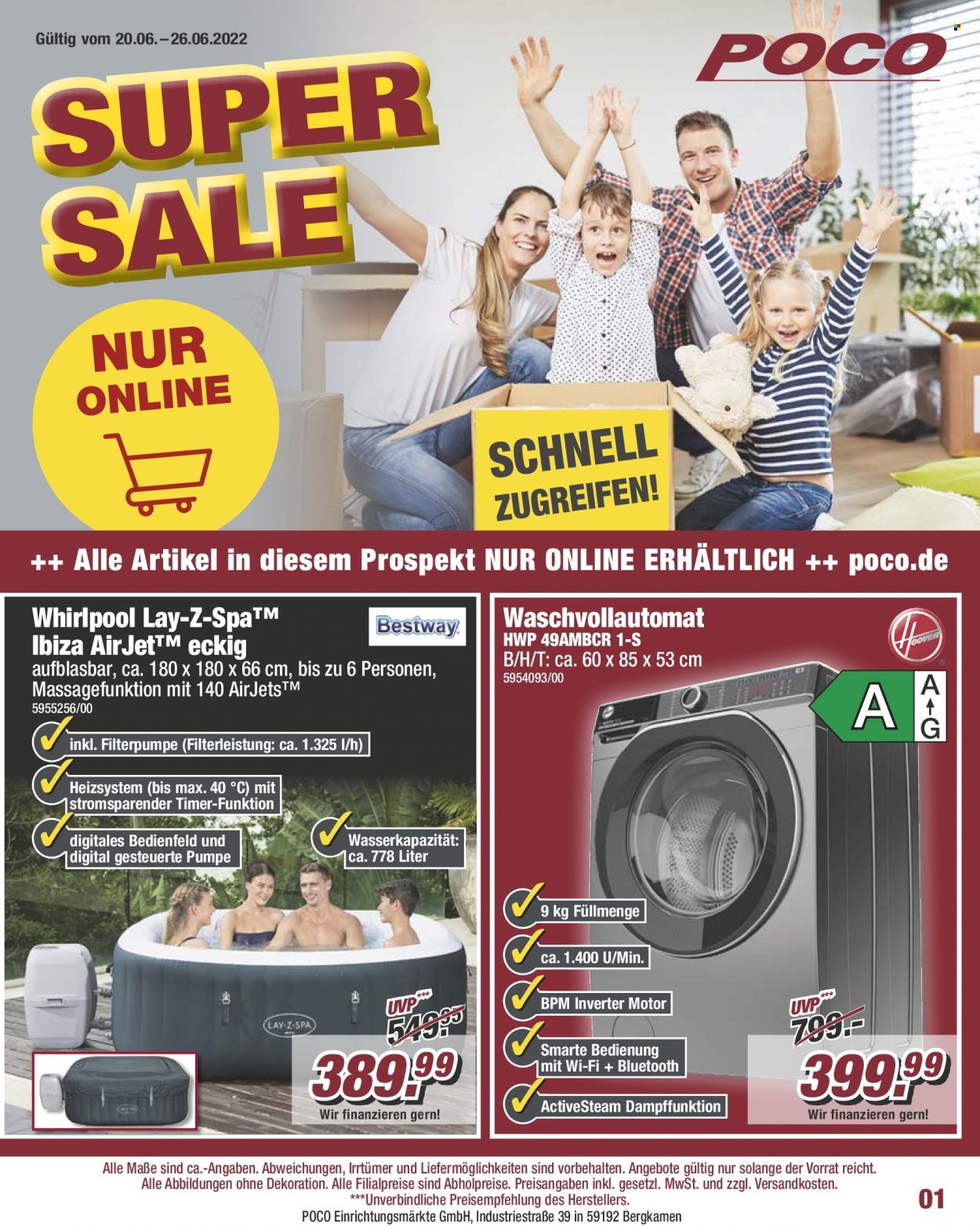 Poco Prospekte  - 20.06.2022 - 26.06.2022. Seite 1