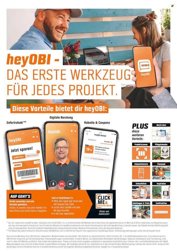 OBI Prospekte  - 20.06.2022 - 25.06.2022. Seite 14