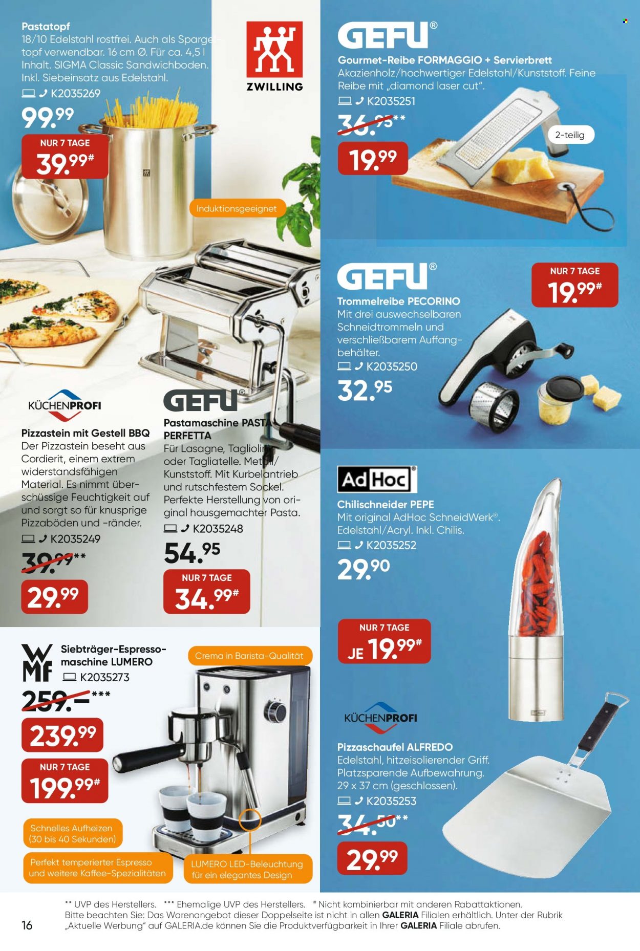 GALERIA Karstadt Kaufhof Prospekte  - 22.06.2022 - 28.06.2022. Seite 16
