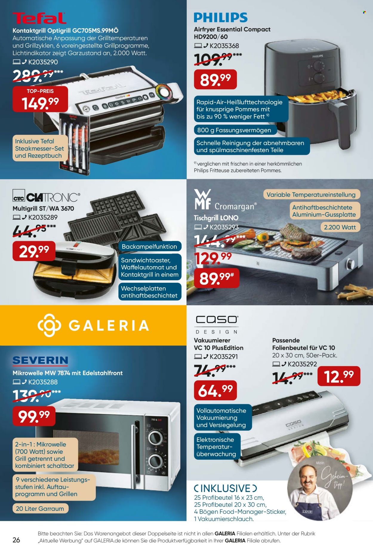 GALERIA Karstadt Kaufhof Prospekte  - 22.06.2022 - 28.06.2022. Seite 26