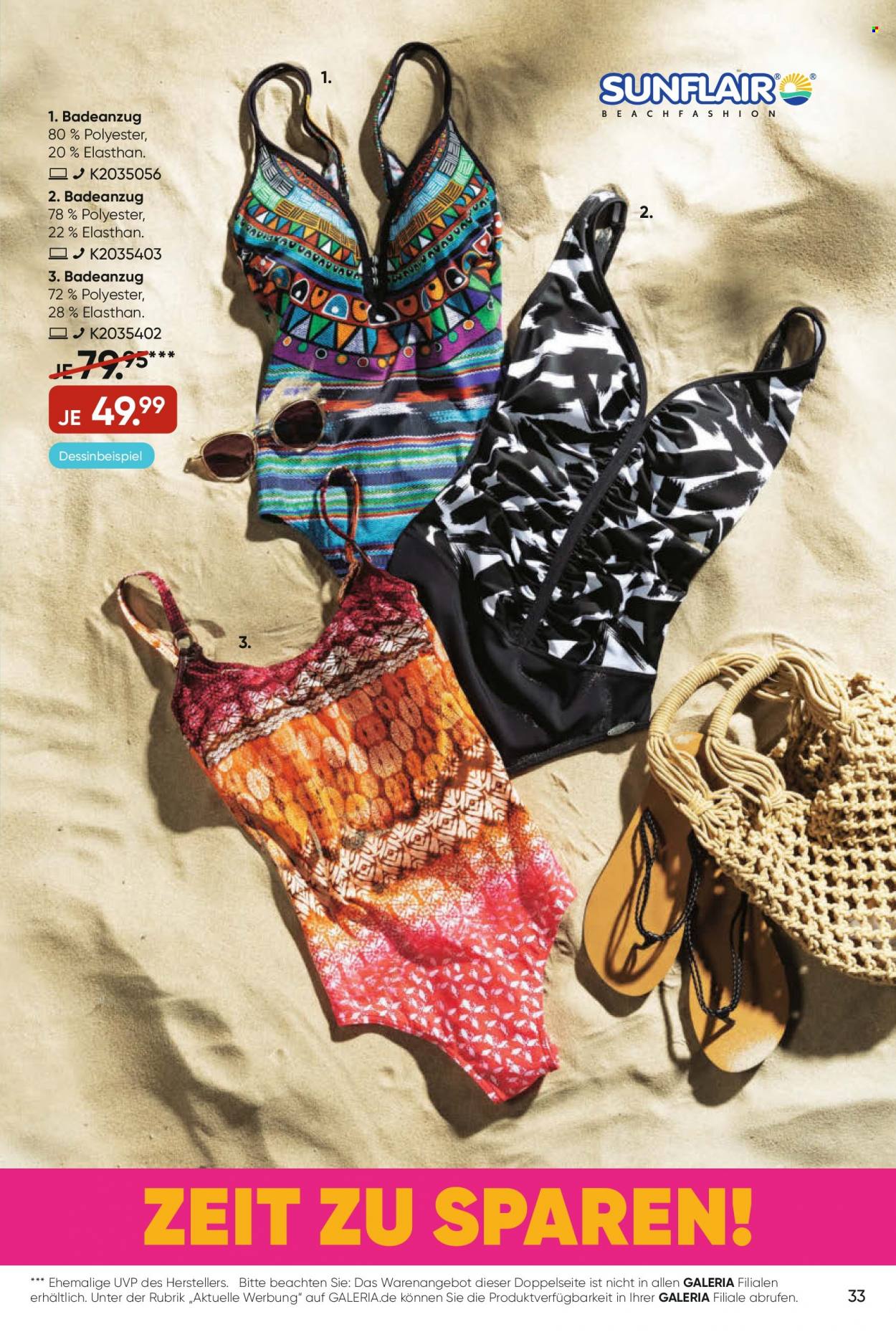 GALERIA Karstadt Kaufhof Prospekte  - 22.06.2022 - 28.06.2022. Seite 33