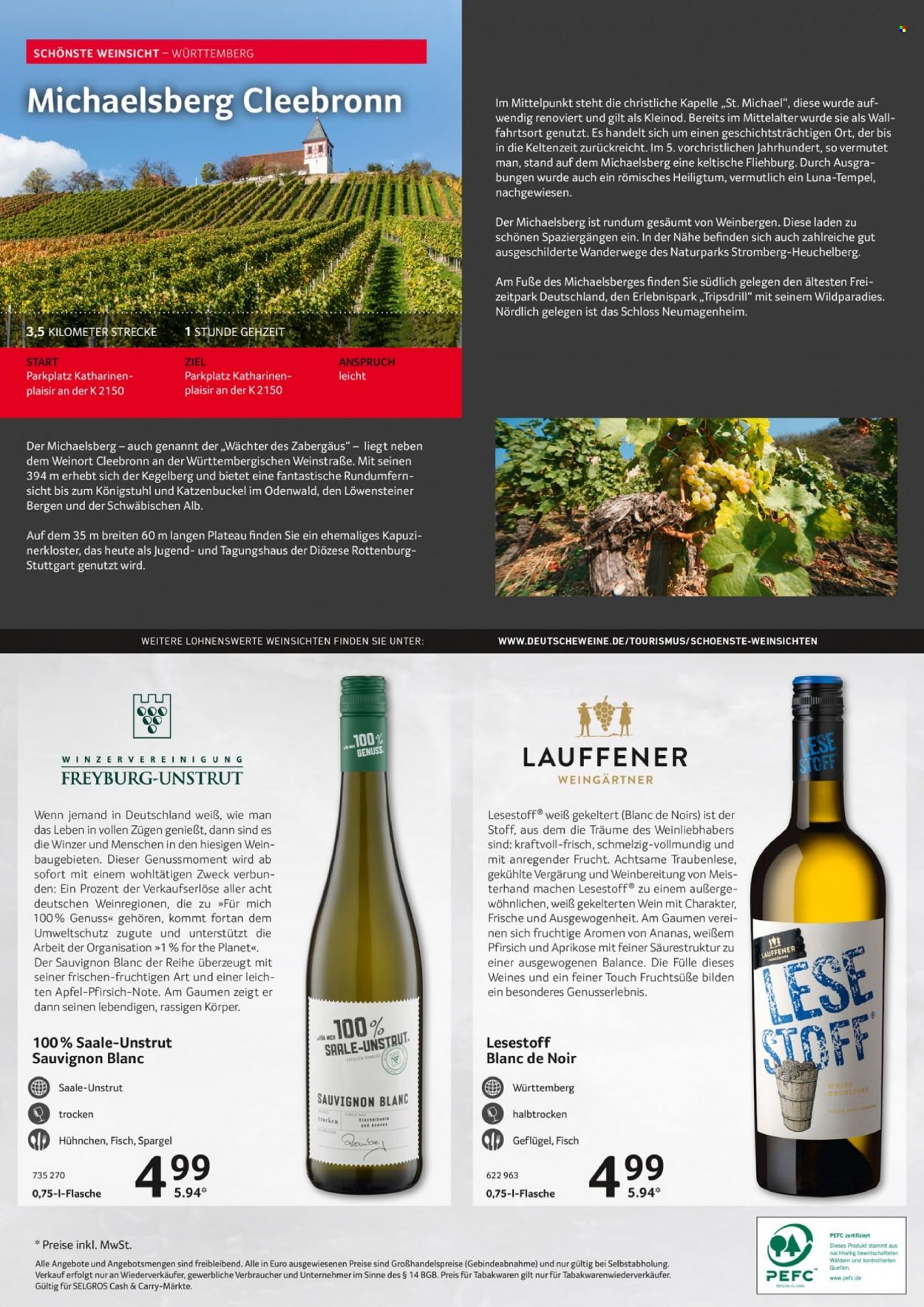 thumbnail - Prospekte Selgros - 30.06.2022 - 27.07.2022 - Produkte in Aktion - Alkohol, Äpfel, Wein, Weißwein, Sauvignon Blanc. Seite 8.