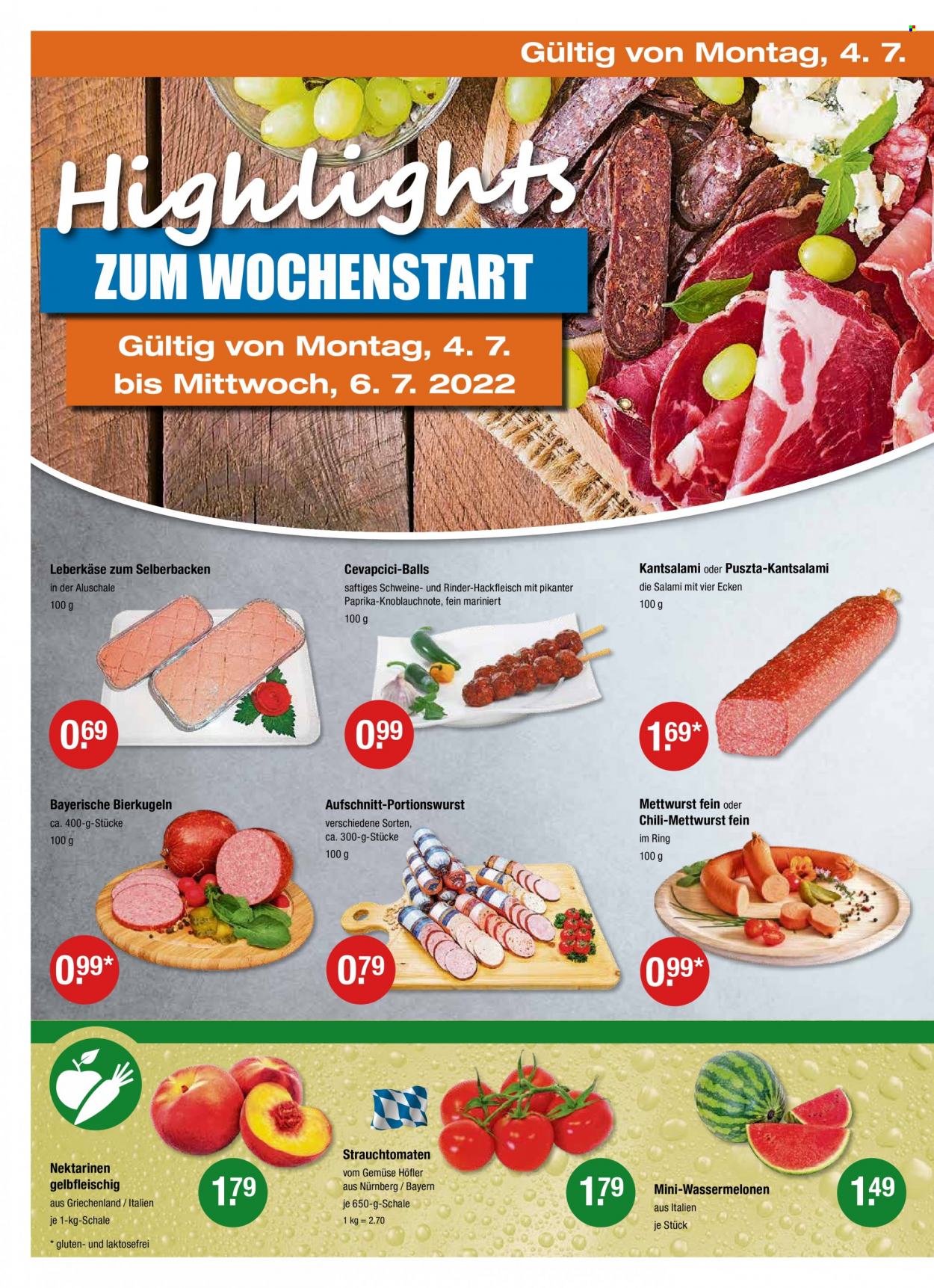 V-Markt Prospekte  - 30.06.2022 - 6.07.2022. Seite 22