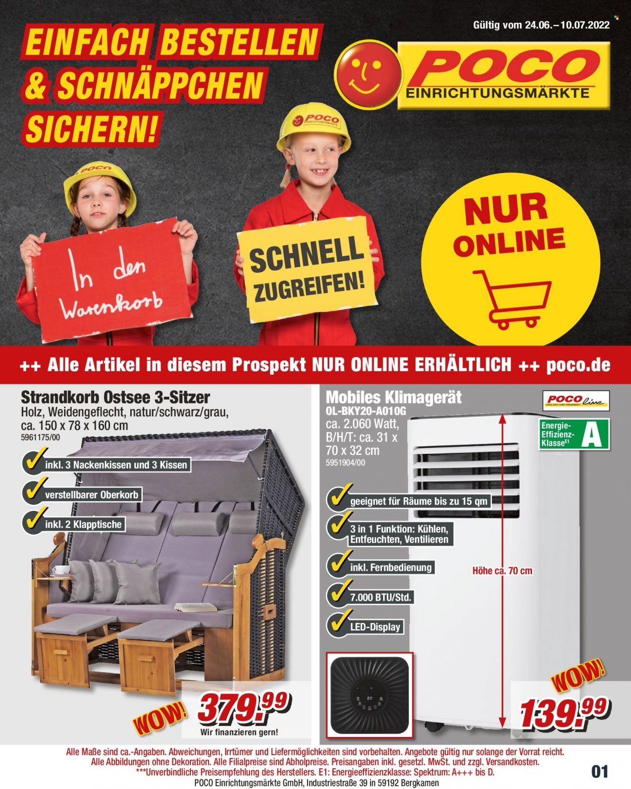 Poco Prospekte  - 24.06.2022 - 10.07.2022. Seite 1