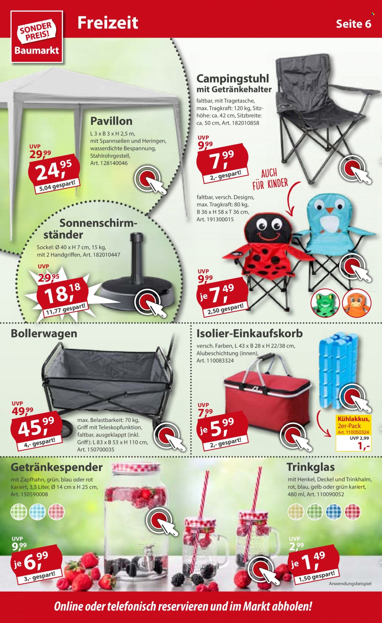 Sonderpreis-Baumarkt Prospekte  - 2.07.2022 - 8.07.2022. Seite 6