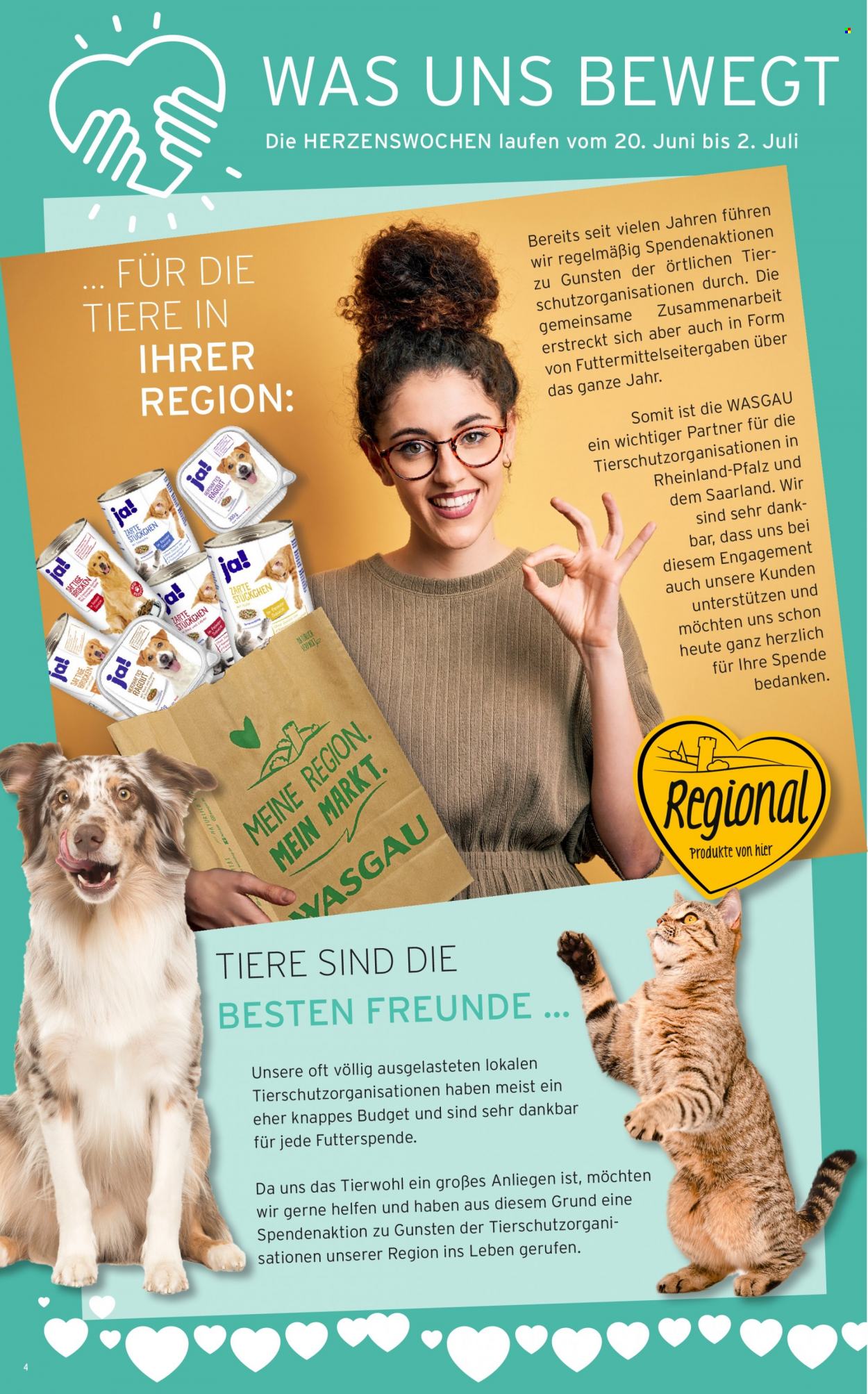 Wasgau Prospekte  - 20.06.2022 - 25.06.2022. Seite 4